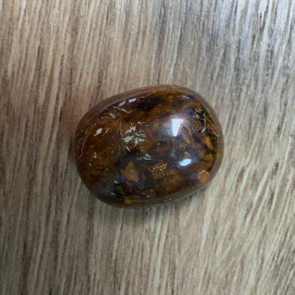 33.7ct Hand - cut Queensland Boulder Opal
