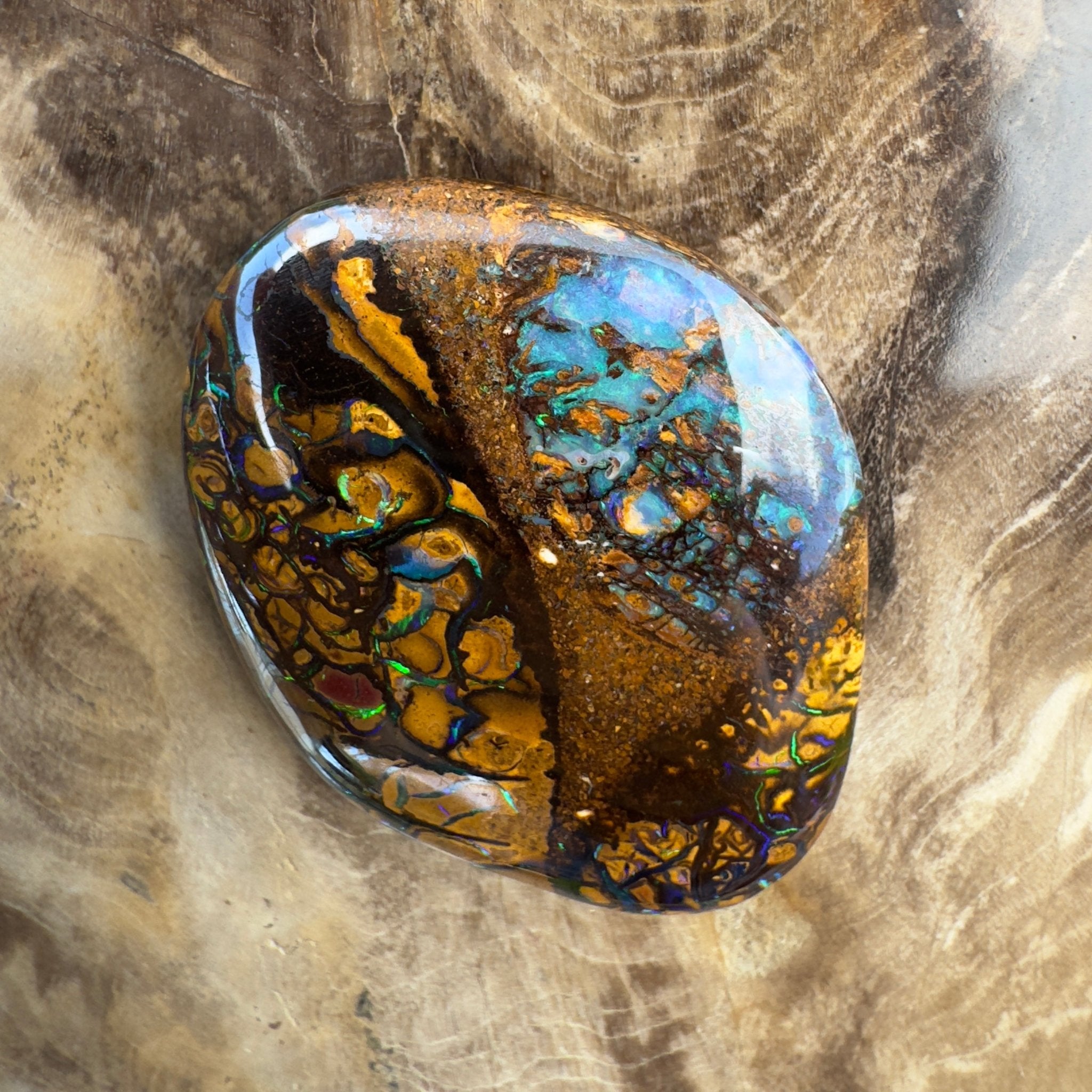 33ct Solid Queensland Boulder Opal