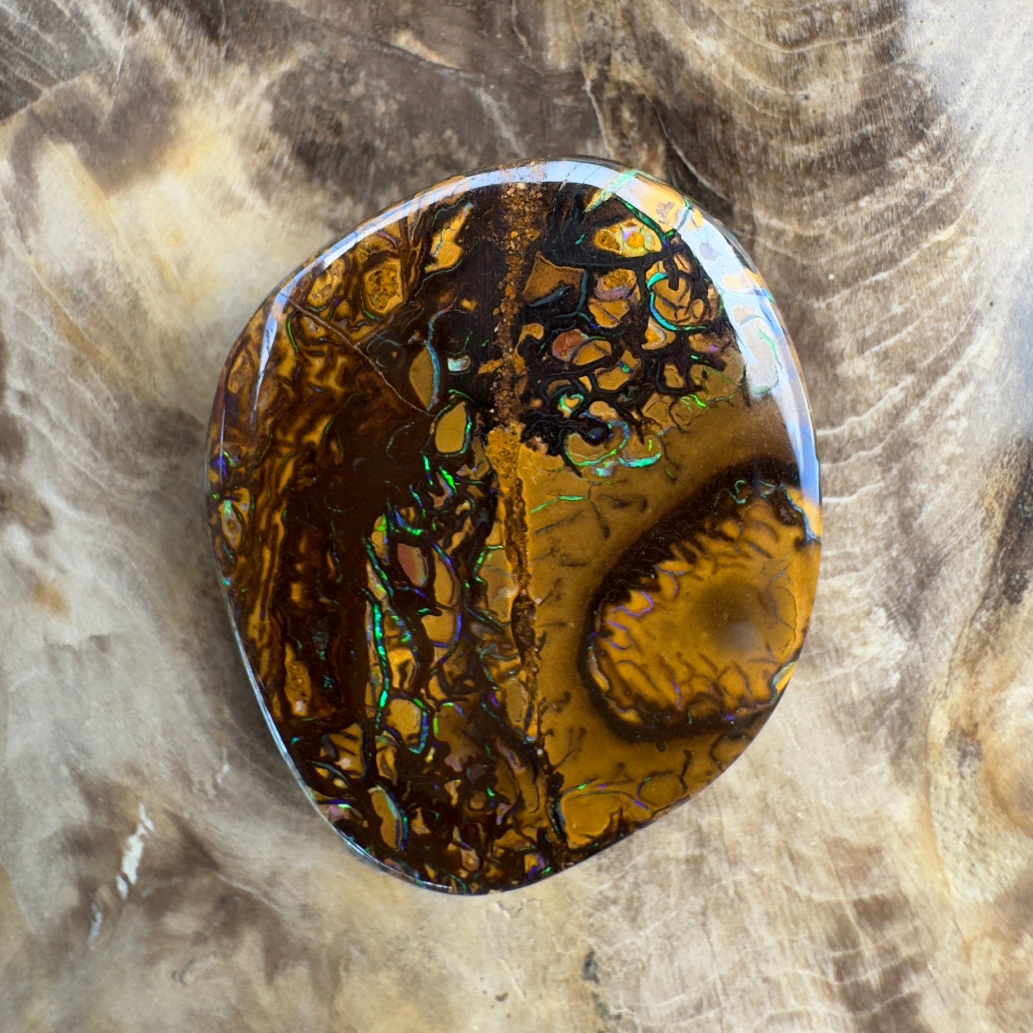 33ct Solid Queensland Boulder Opal