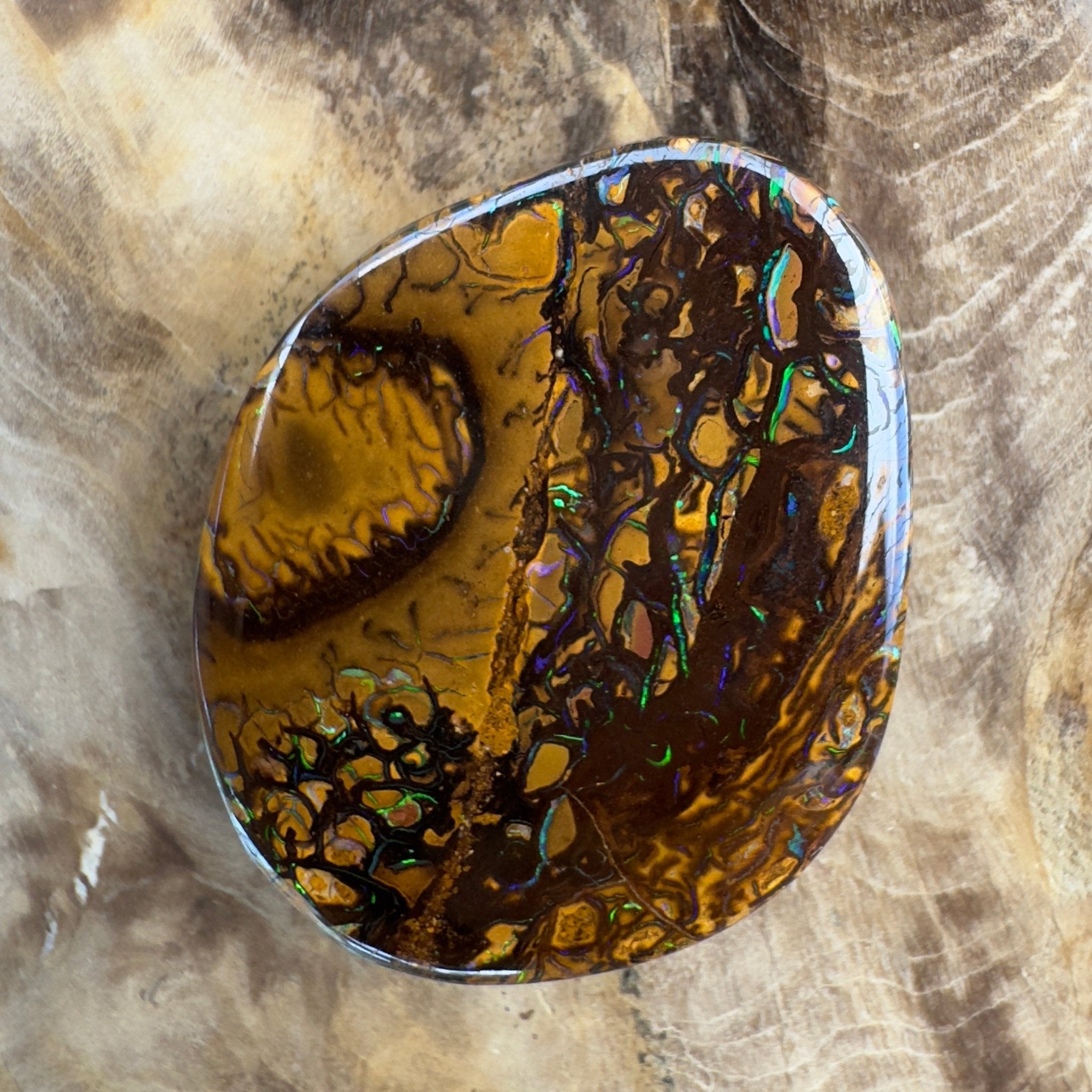 33ct Solid Queensland Boulder Opal