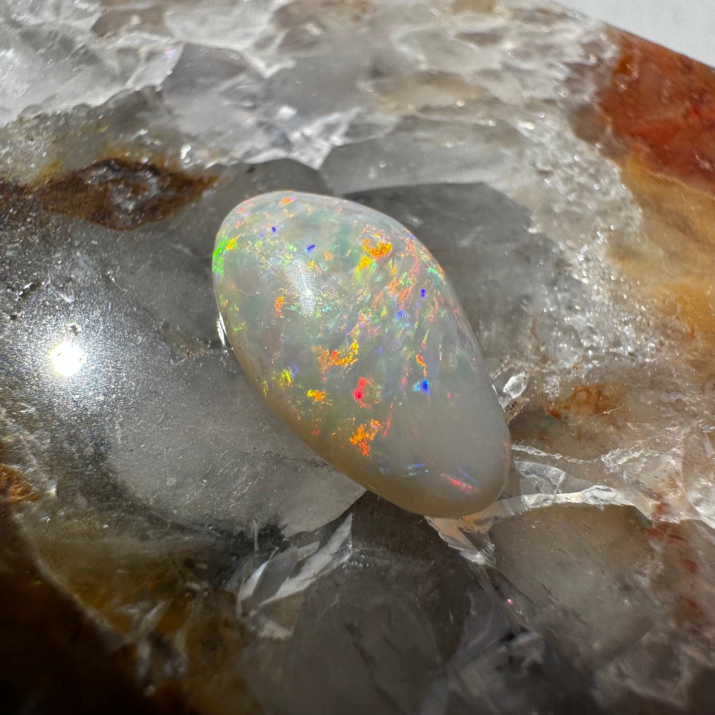 Coober Pedy Opal 3.5carat Solid Hand-Cut Luxury - Iona Opal Australia