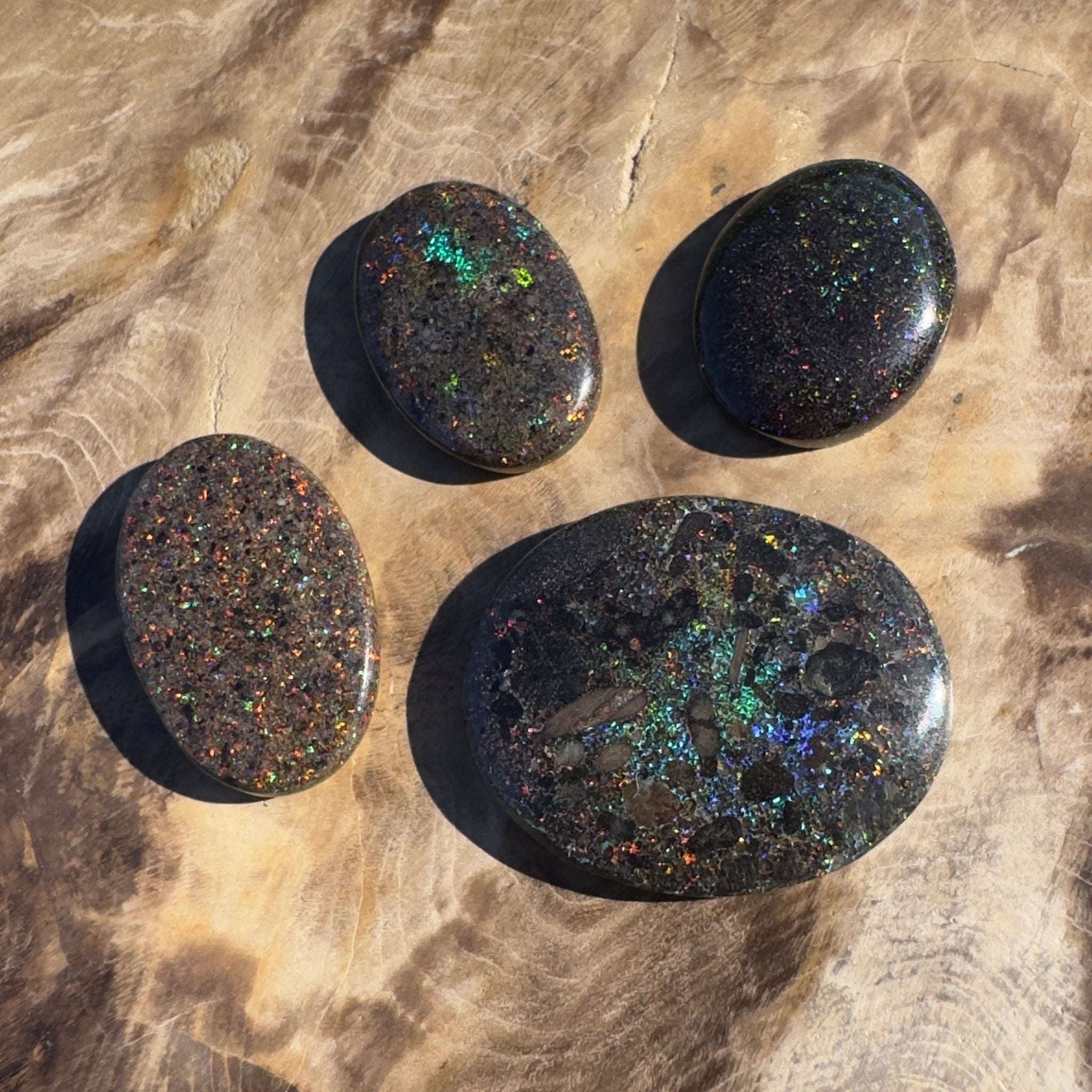 34ct Andamooka Treated Matrix Opal Parcel | Solid Australian Opal