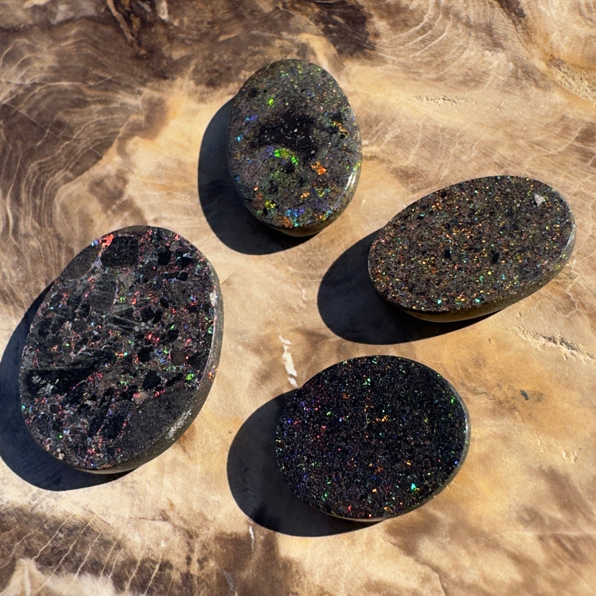 34ct Andamooka Treated Matrix Opal Parcel | Solid Australian Opal