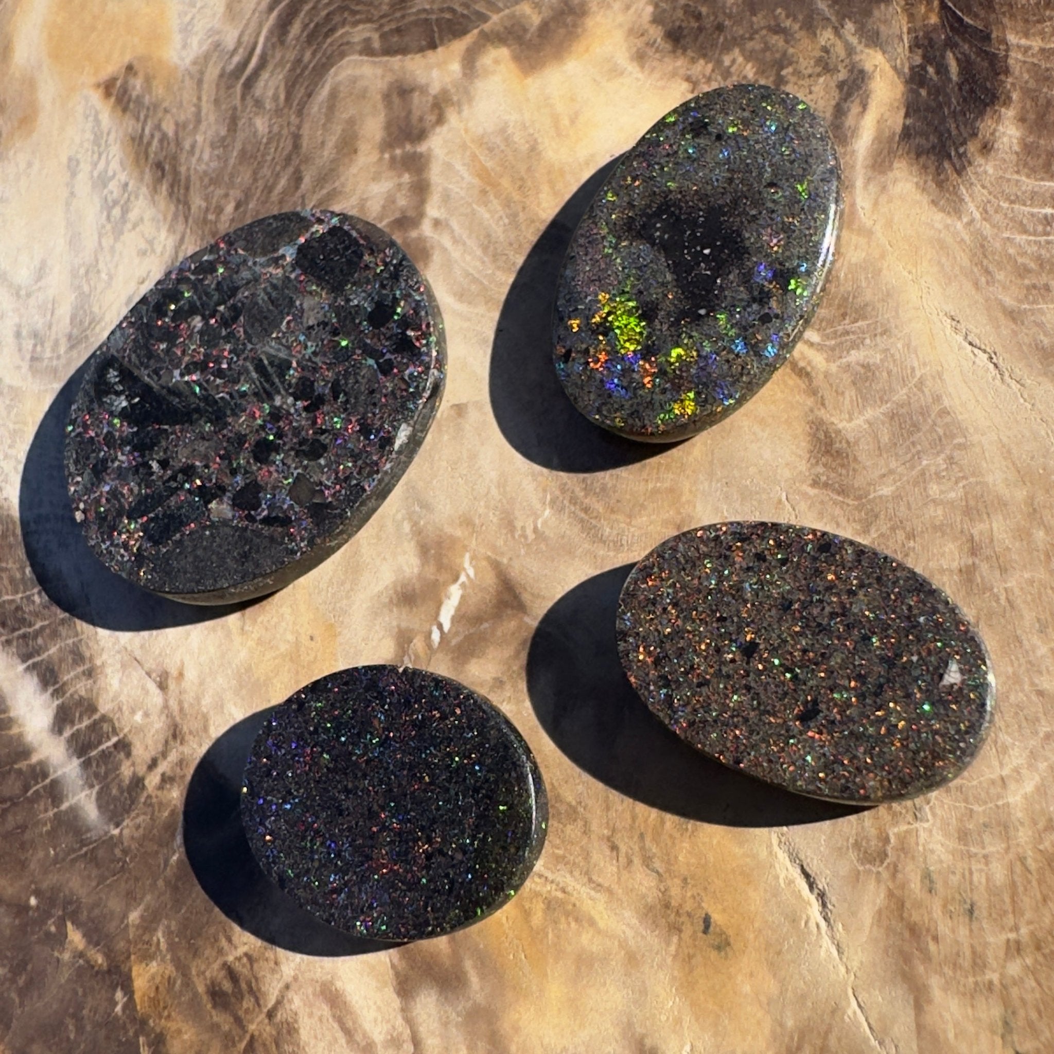34ct Andamooka Treated Matrix Opal Parcel | Solid Australian Opal
