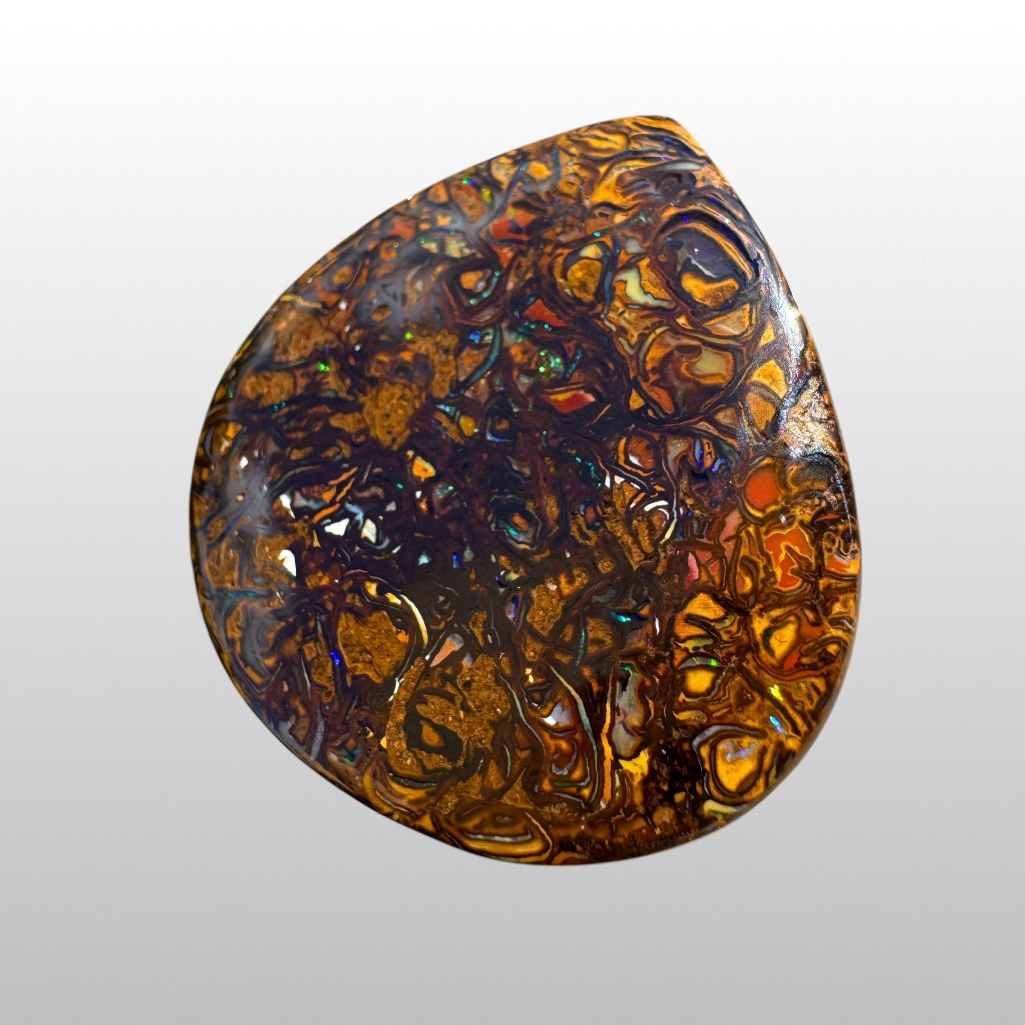 34ct Winton Queensland Boulder Opal | Solid Australian Opal | Hand-Cut