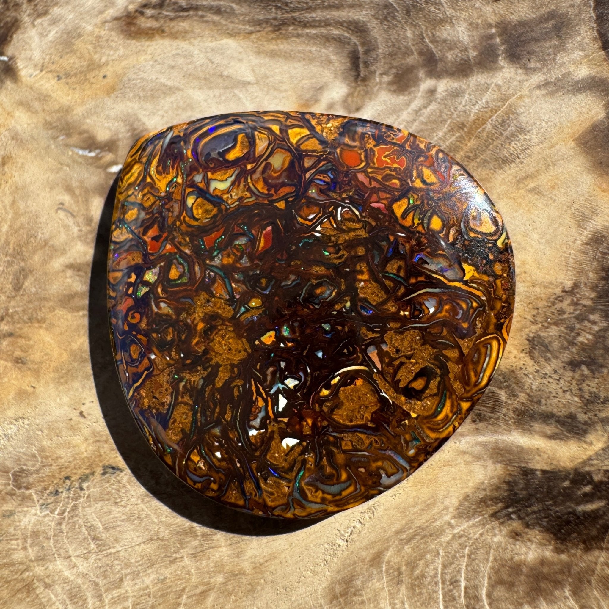 34ct Winton Queensland Boulder Opal | Solid Australian Opal | Hand-Cut