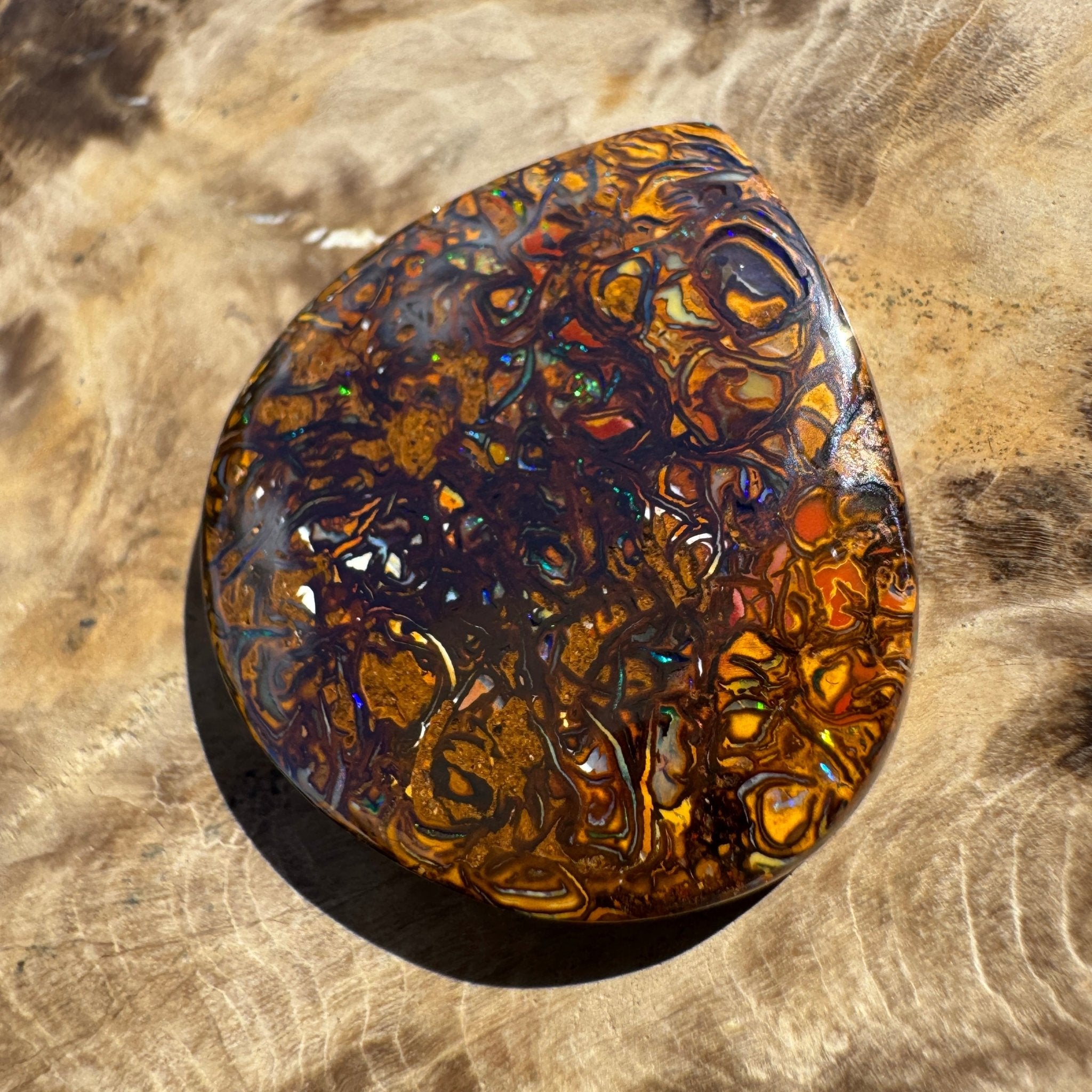 34ct Winton Queensland Boulder Opal | Solid Australian Opal | Hand-Cut