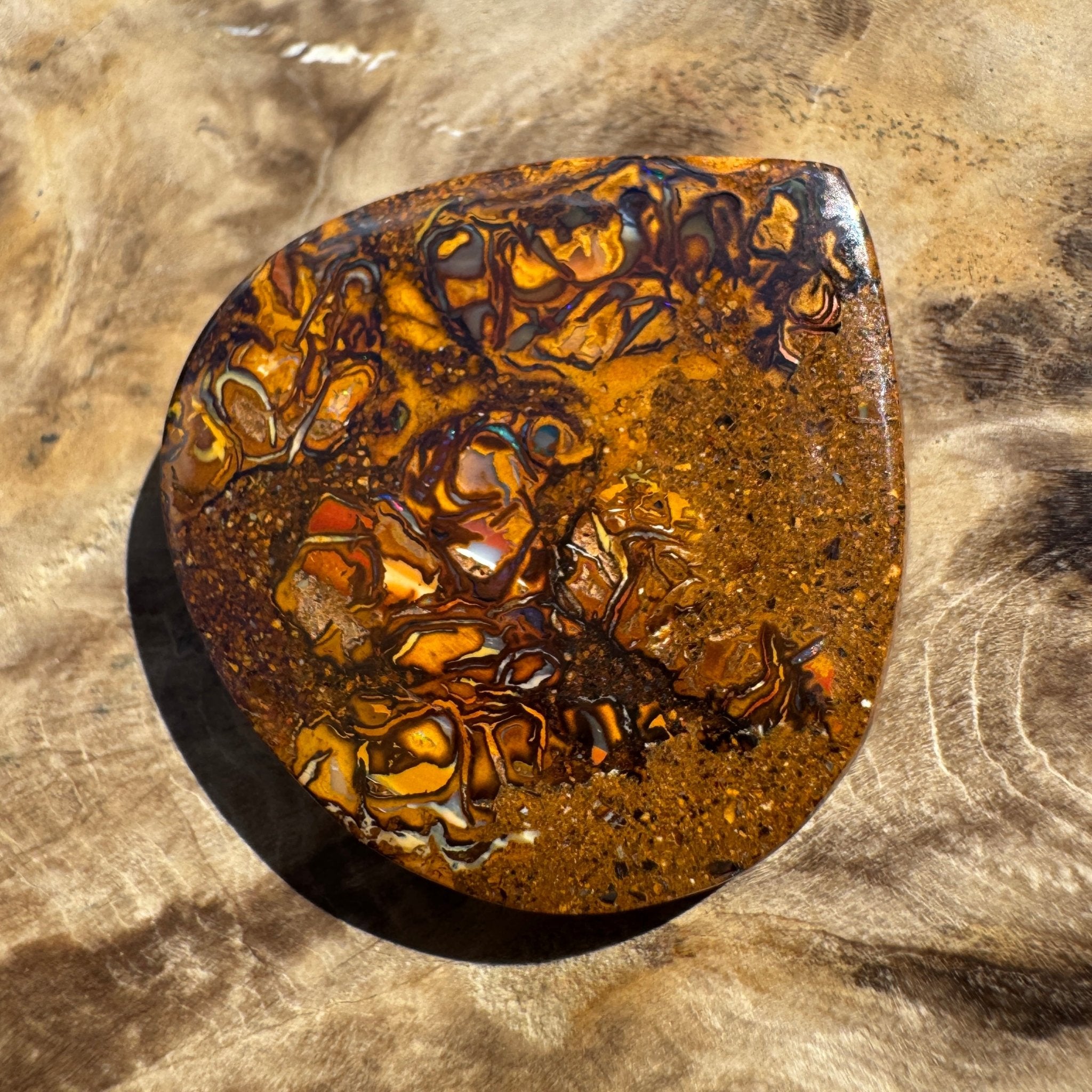 34ct Winton Queensland Boulder Opal | Solid Australian Opal | Hand-Cut