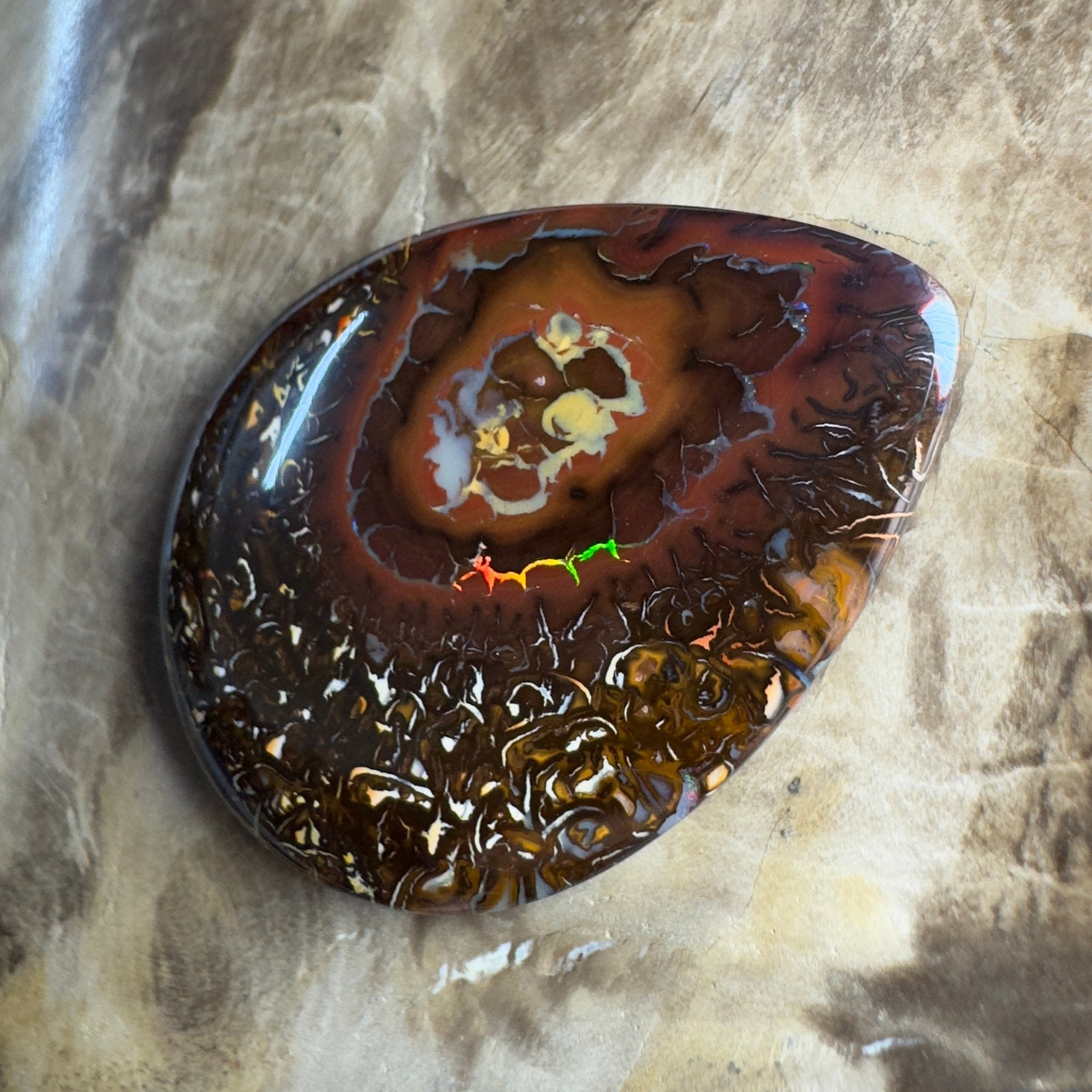 35.6ct Solid Queensland Boulder Opal