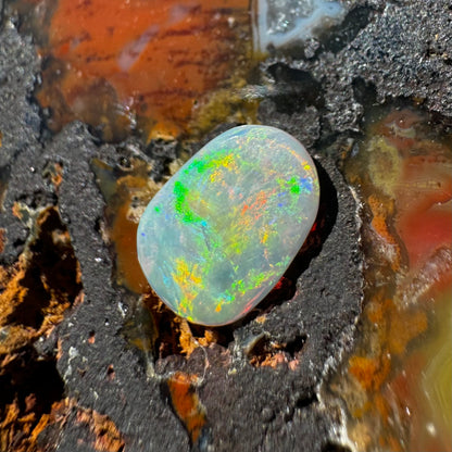 Coober Pedy Opal 1.3carat Solid Hand-Cut - Iona Opal Australia