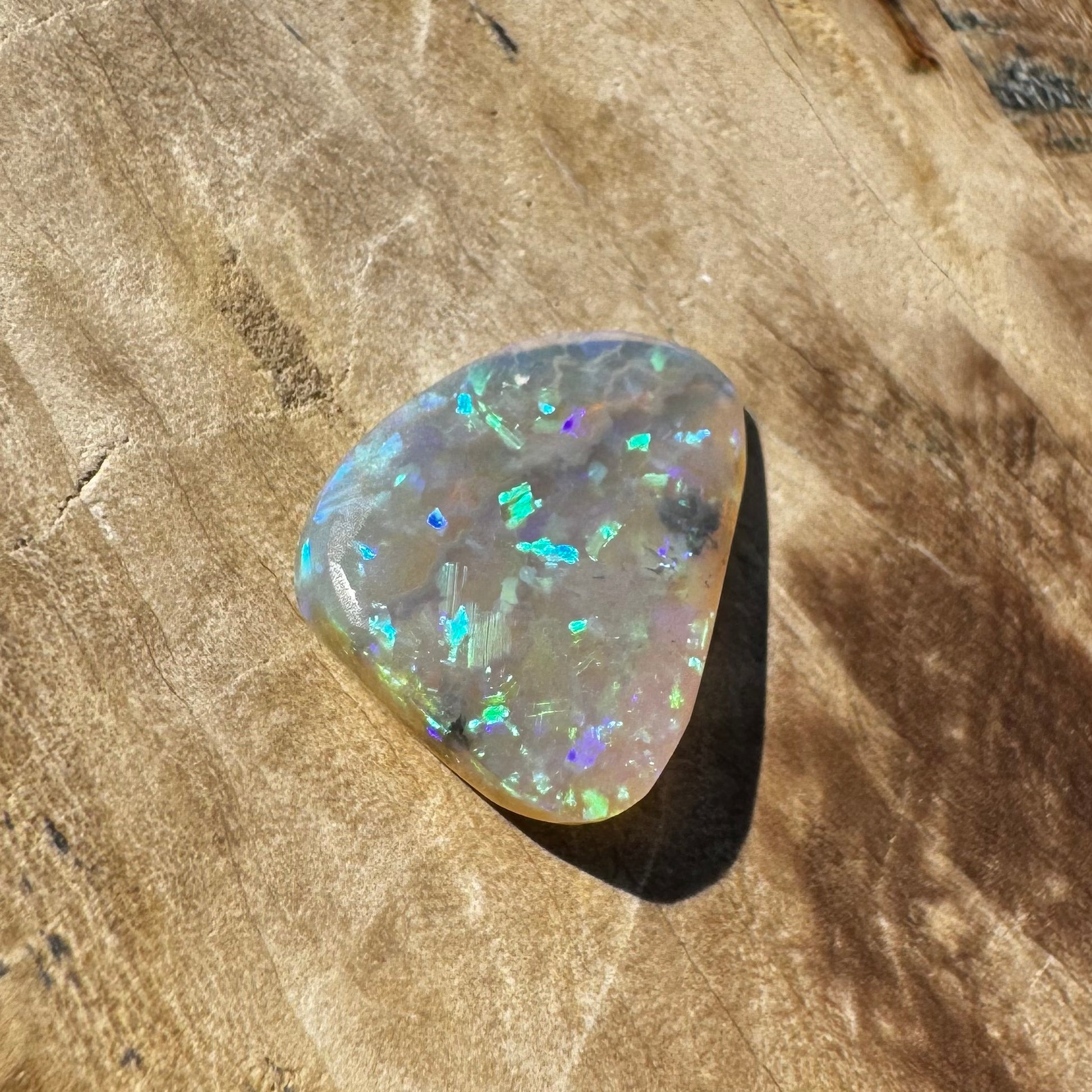 Lightning Ridge Crystal Opal 2.0carat Solid Hand-Cut Luxury - Iona Opal Australia