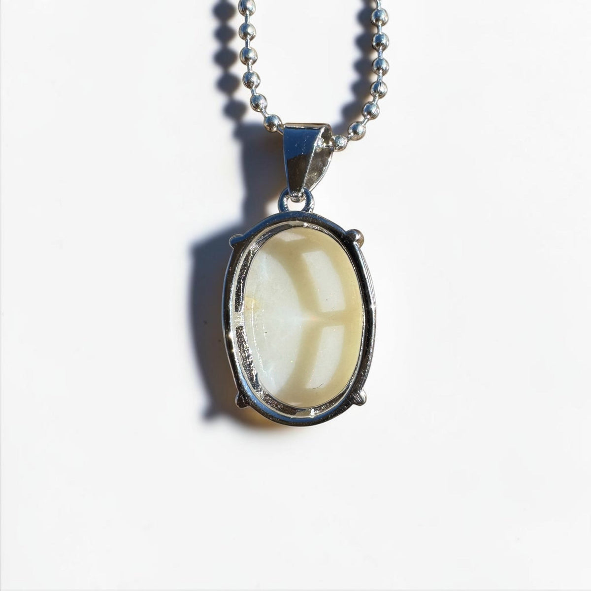 3.6ct Coober Pedy Opal Pendant Necklace ~ 'Walyunga Glow' | 925 Sterling Silver | Solid Australian Opal
