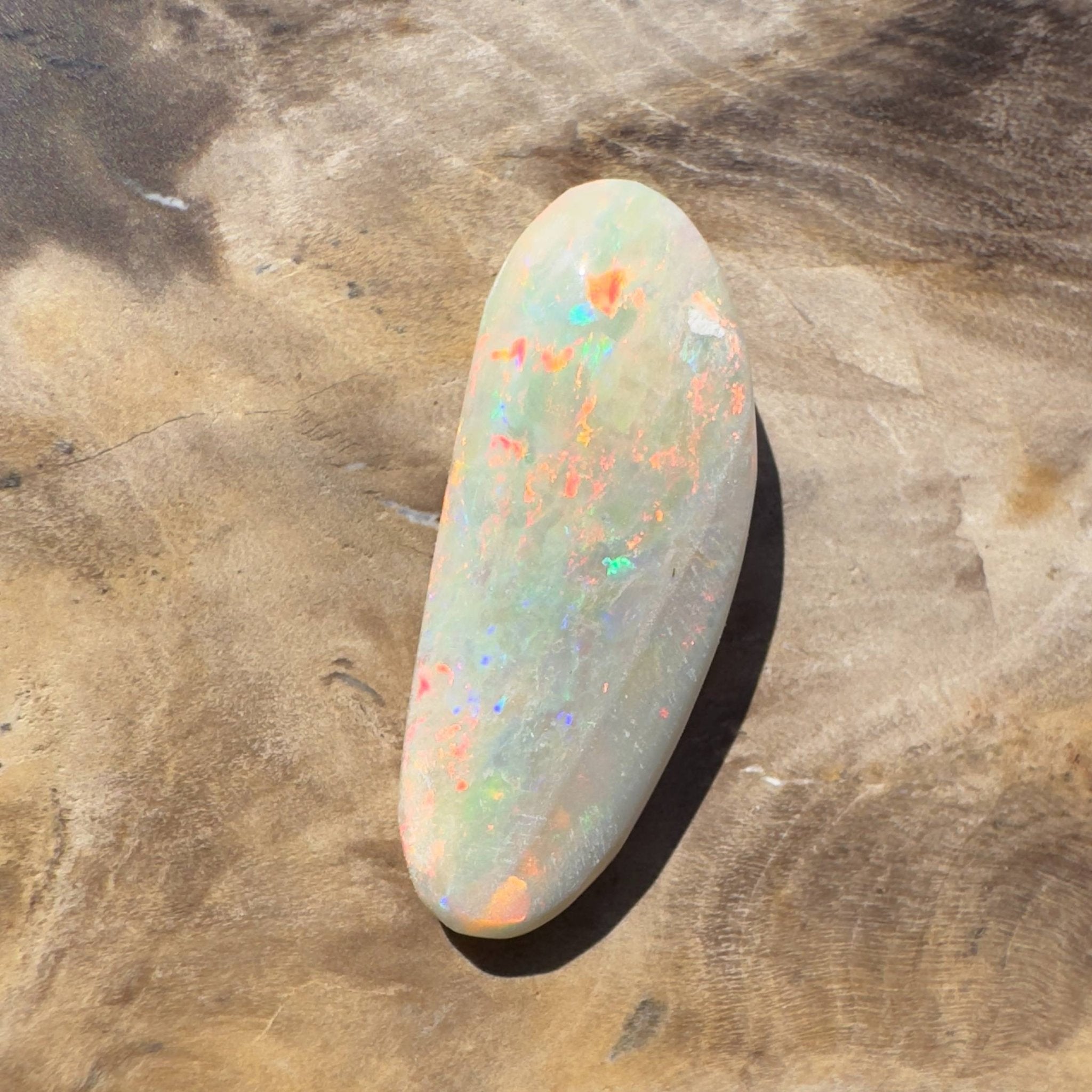 3.6CT Hand - cut Solid Australian Coober Pedy Opal
