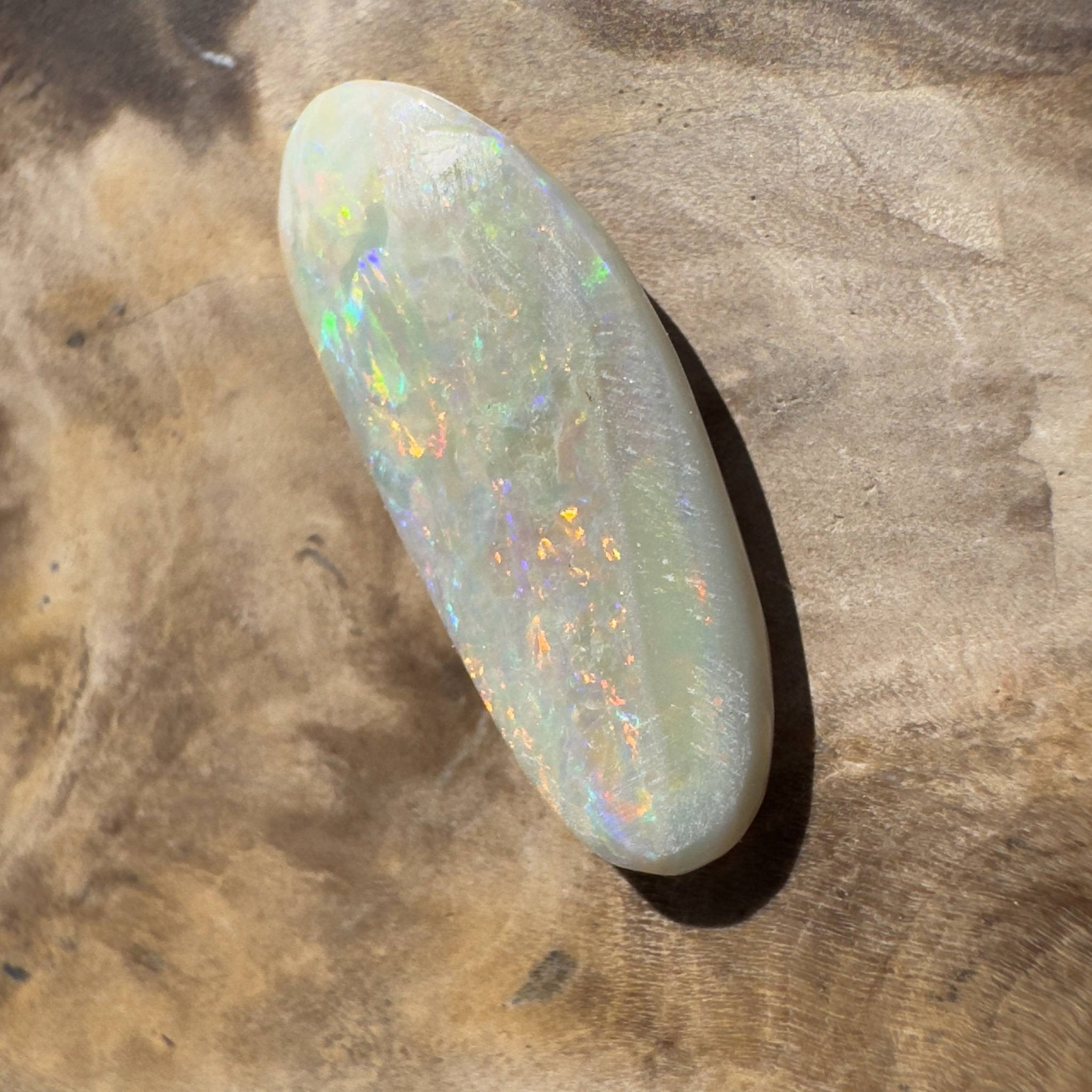 3.6CT Hand - cut Solid Australian Coober Pedy Opal