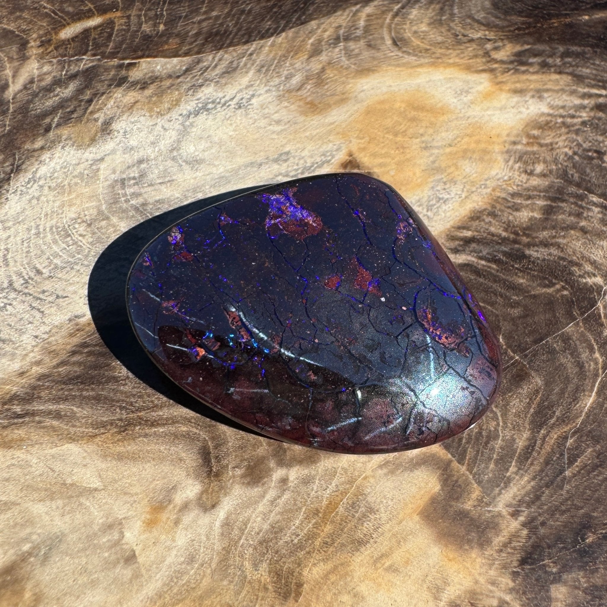 36ct Queensland Boulder Opal | Solid Australian Opal | Hand-Cut