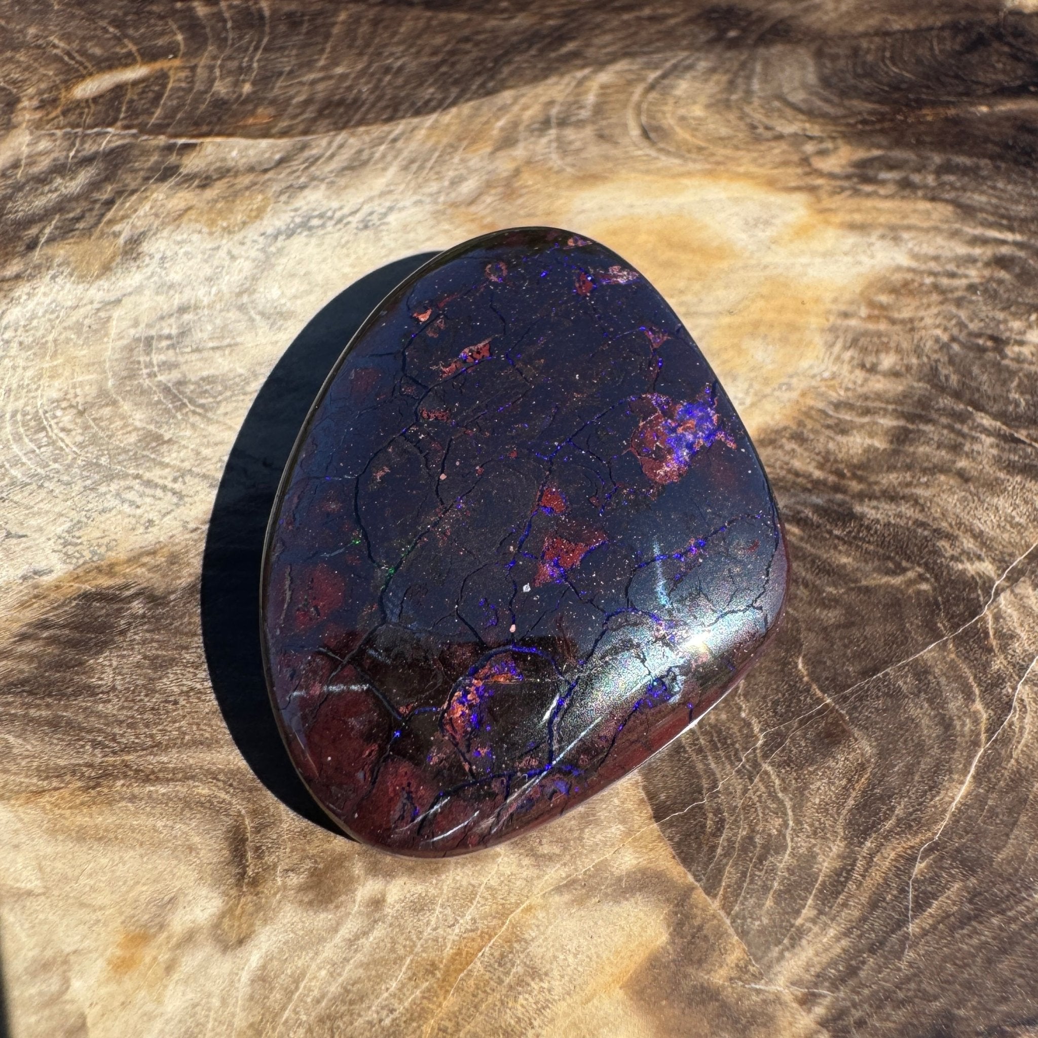 36ct Queensland Boulder Opal | Solid Australian Opal | Hand-Cut