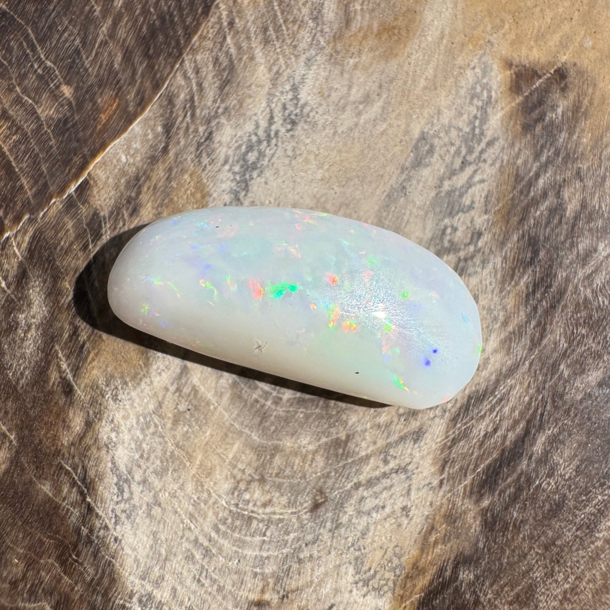 3.7ct Coober Pedy Freeform Opal | Solid Australian Opal | Hand-Cut