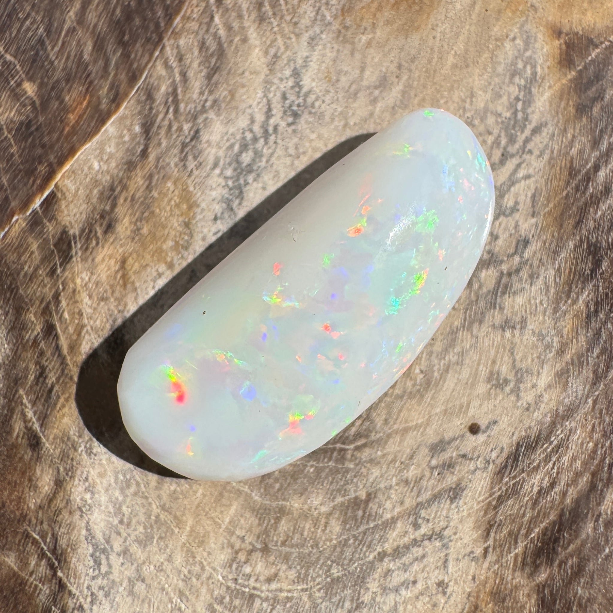 3.7ct Coober Pedy Freeform Opal | Solid Australian Opal | Hand-Cut