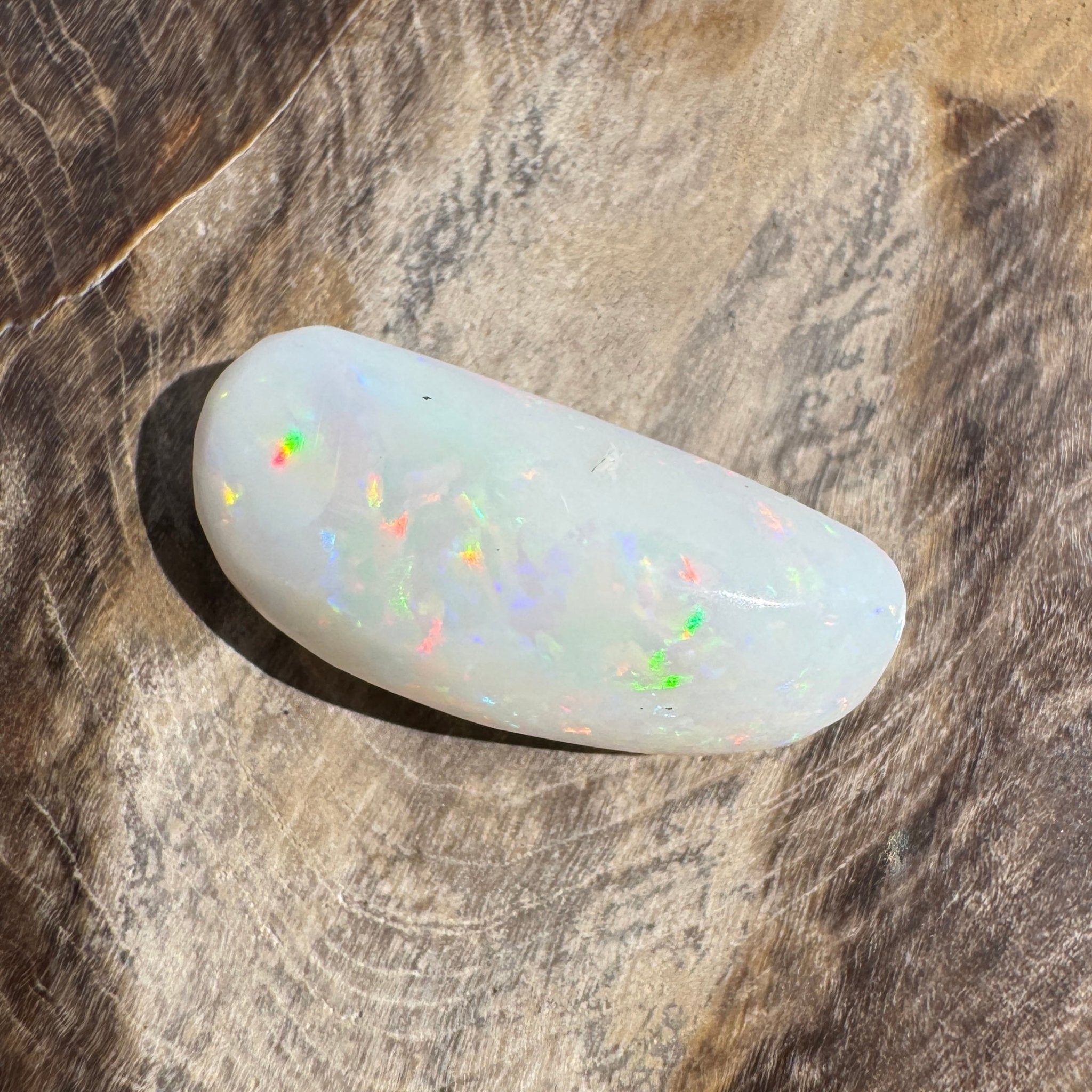 3.7ct Coober Pedy Freeform Opal | Solid Australian Opal | Hand-Cut