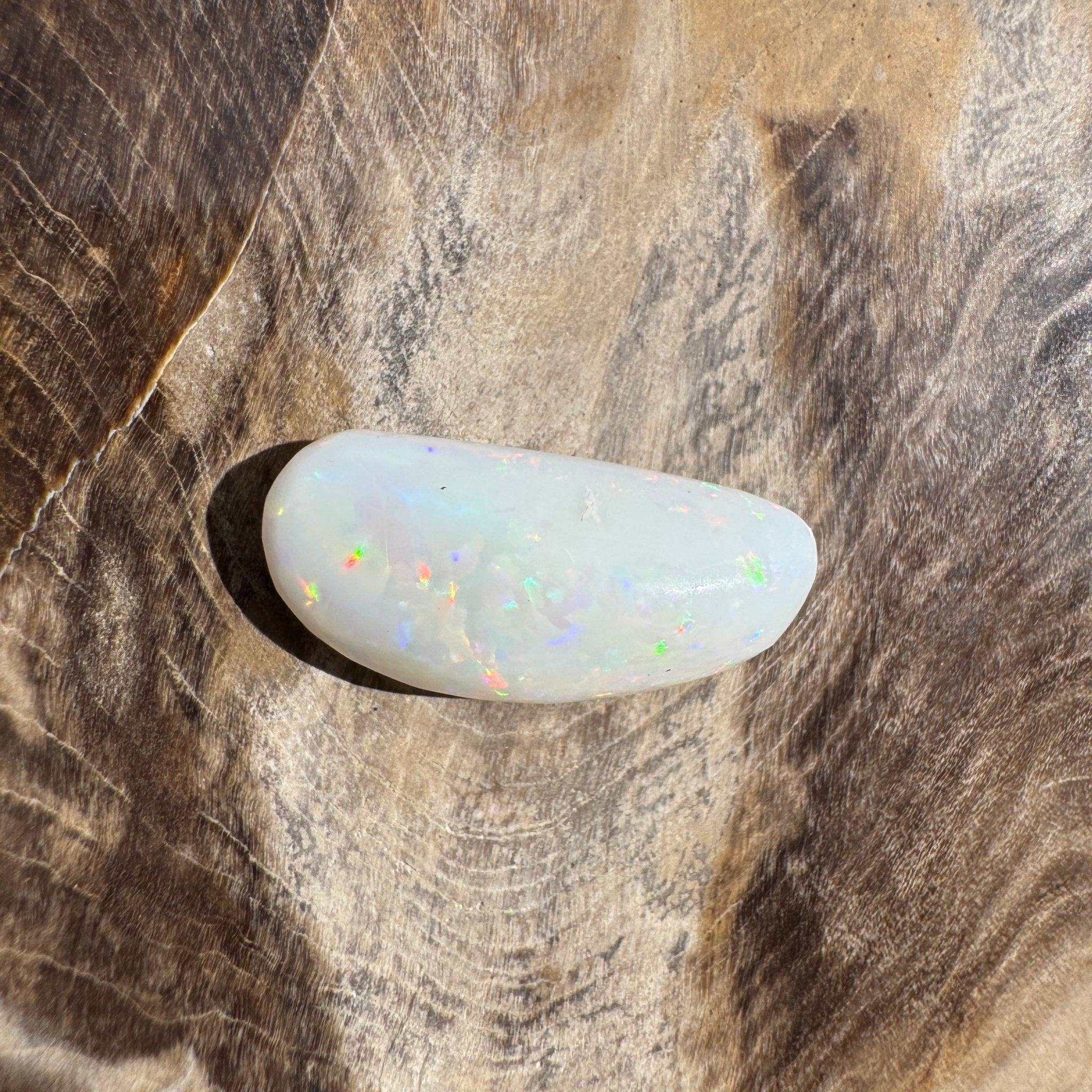 3.7ct Coober Pedy Freeform Opal | Solid Australian Opal | Hand-Cut