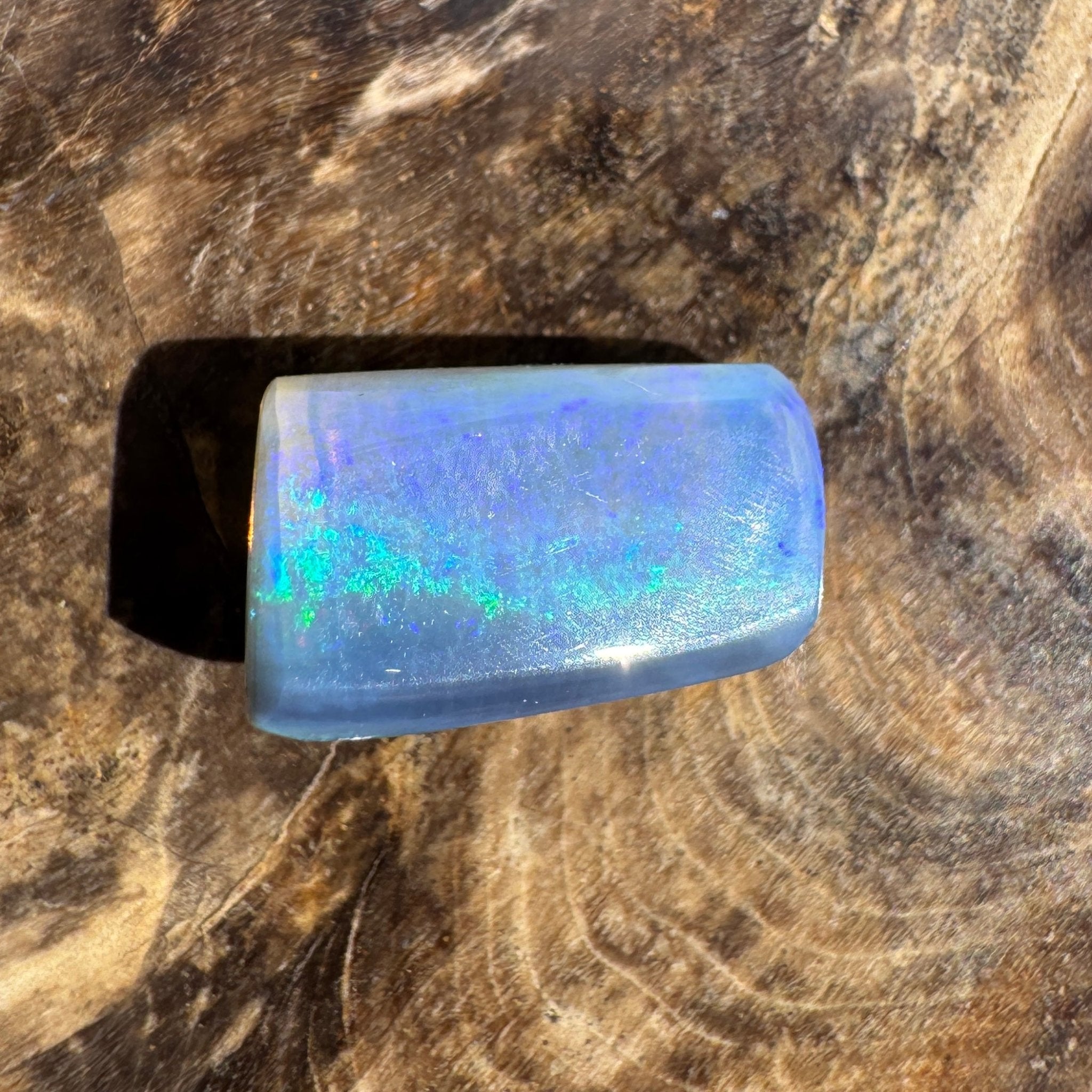 3.7ct Lightning Ridge Freeform Opal | Solid Australian Opal | Hand-Cut