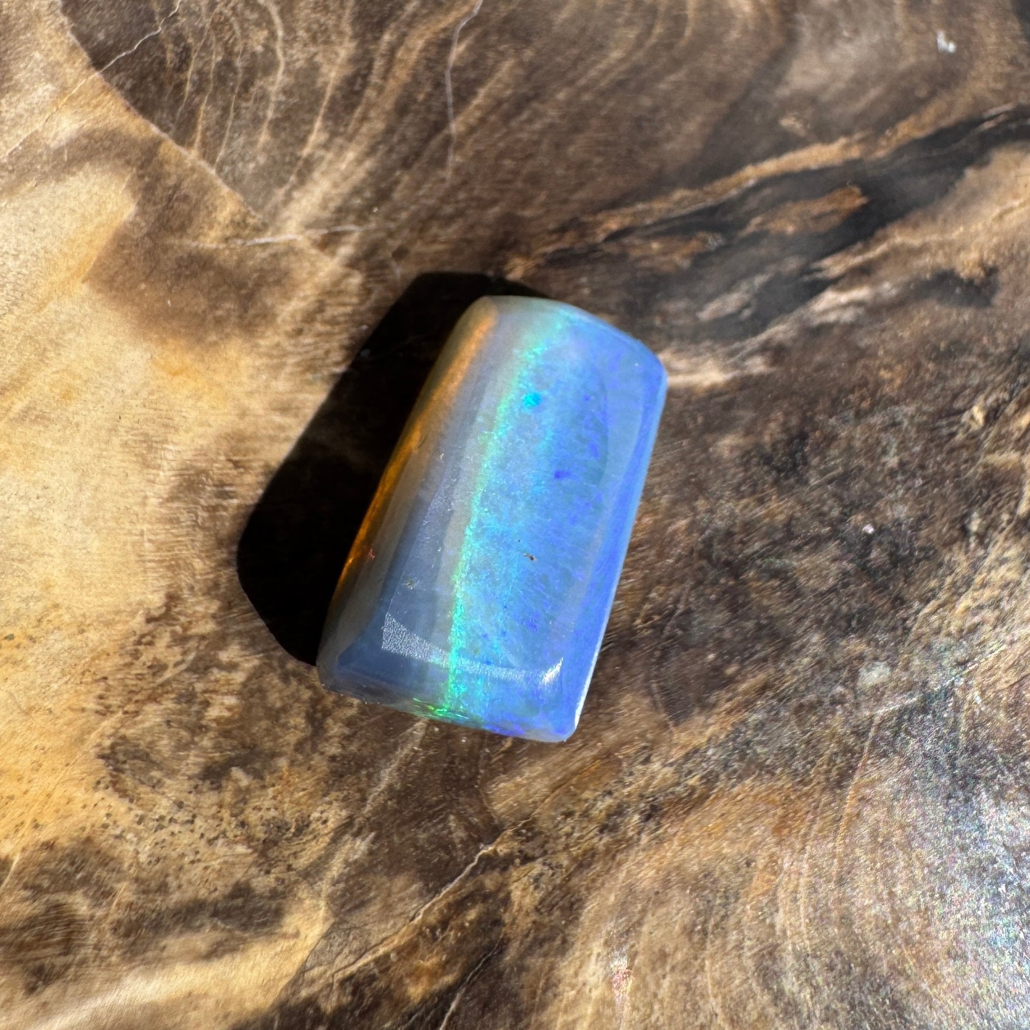 3.7ct Lightning Ridge Freeform Opal | Solid Australian Opal | Hand-Cut