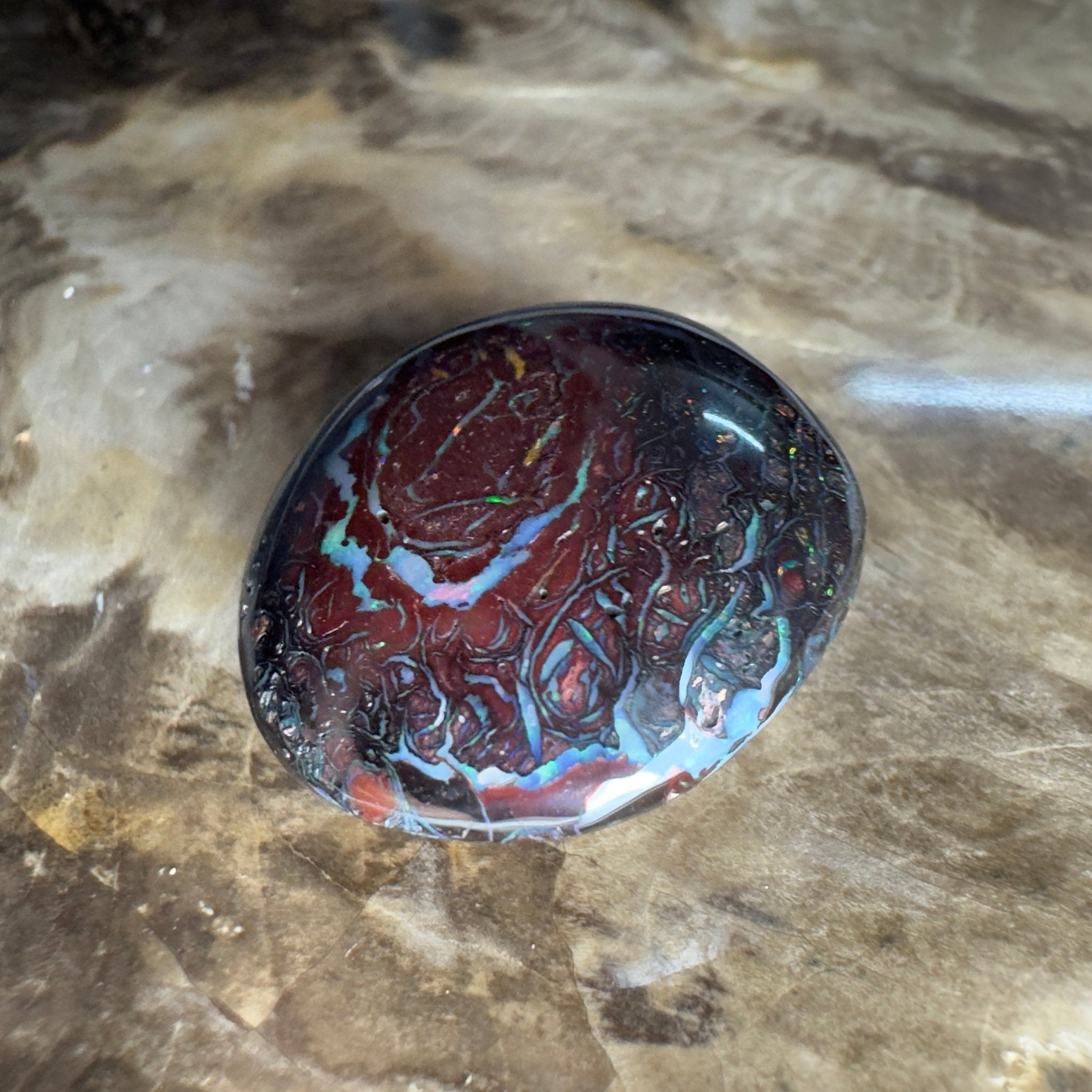 38.5ct Solid Queensland Boulder Opal