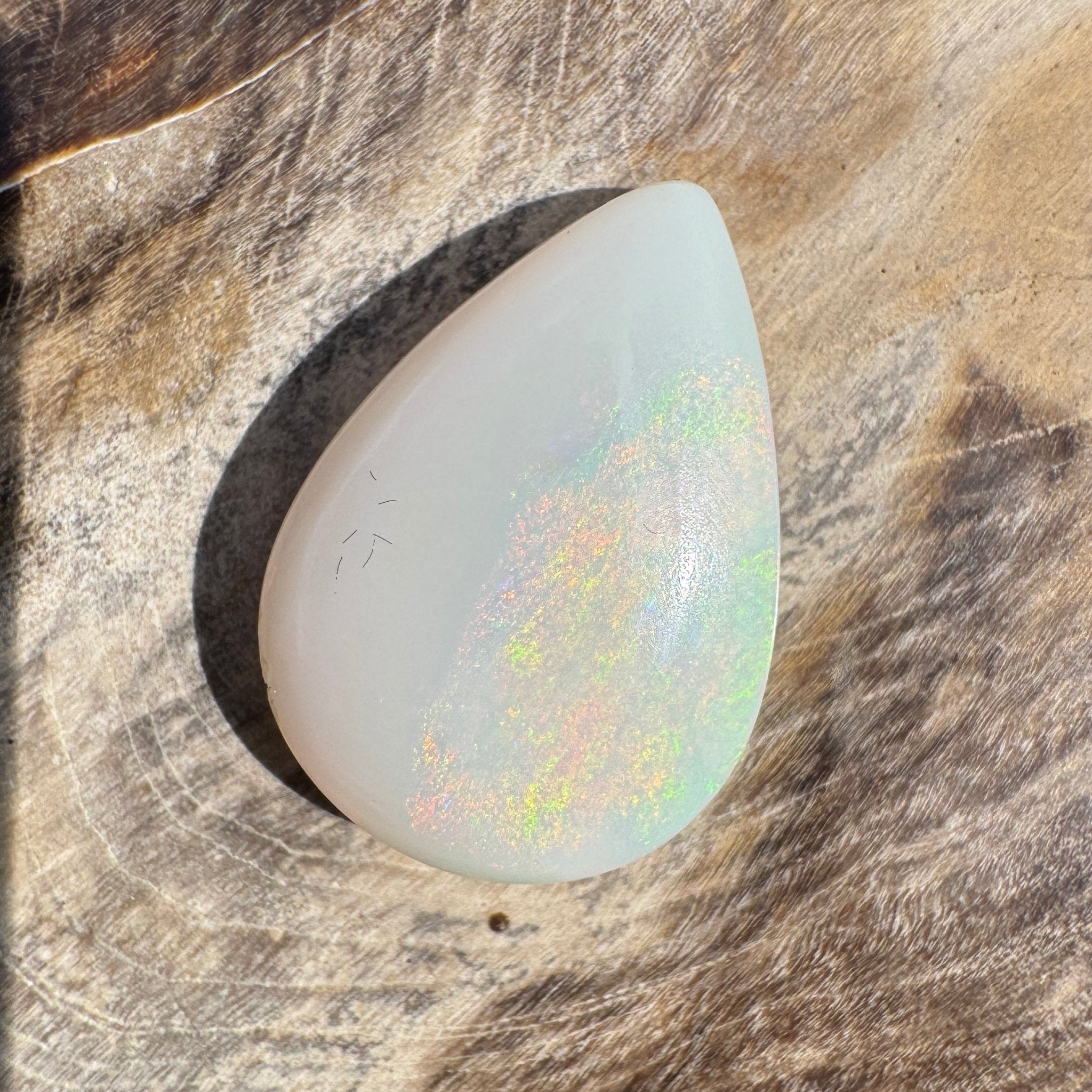 3.8ct Coober Pedy Freeform Opal | Solid Australian Opal | Hand-Cut