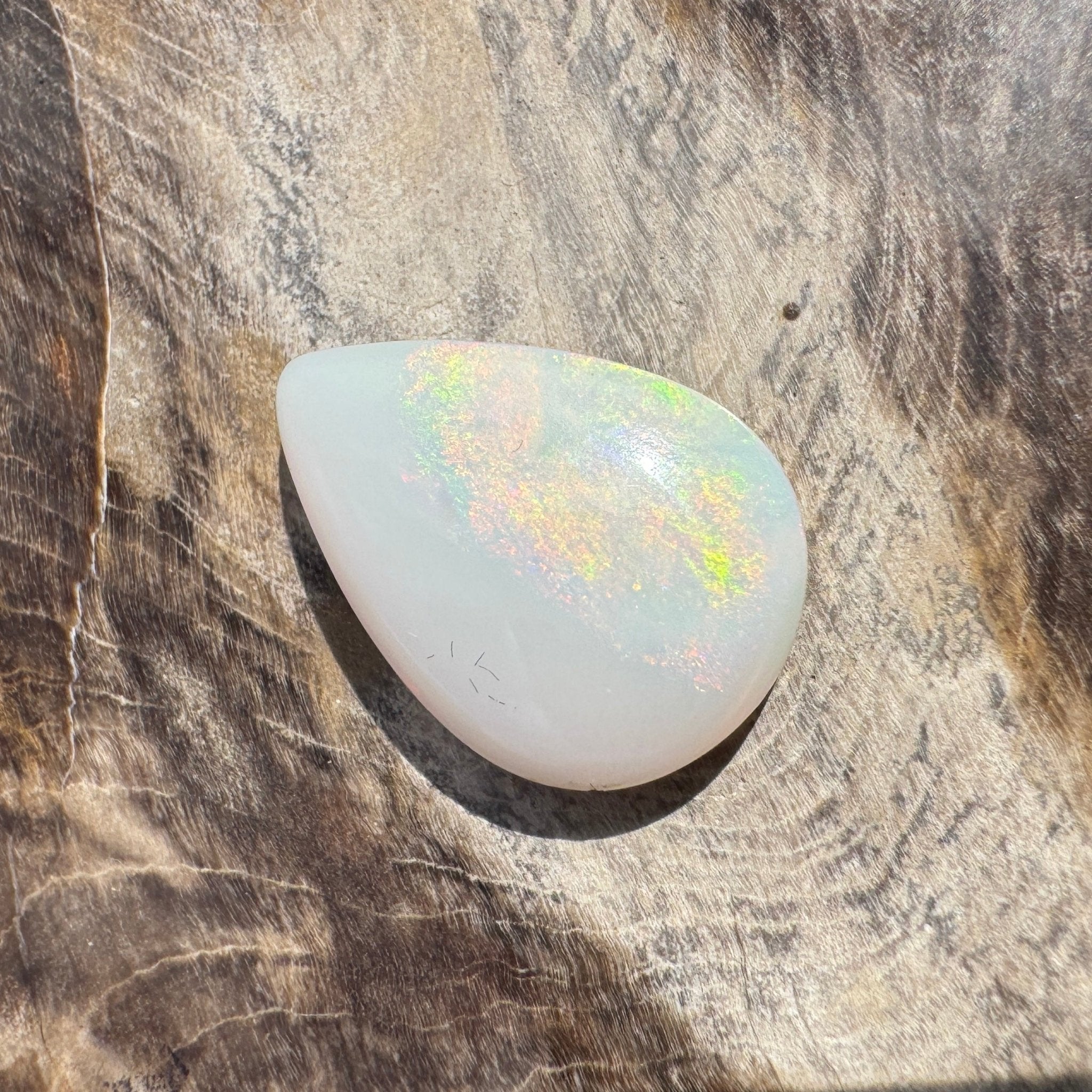 3.8ct Coober Pedy Freeform Opal | Solid Australian Opal | Hand-Cut