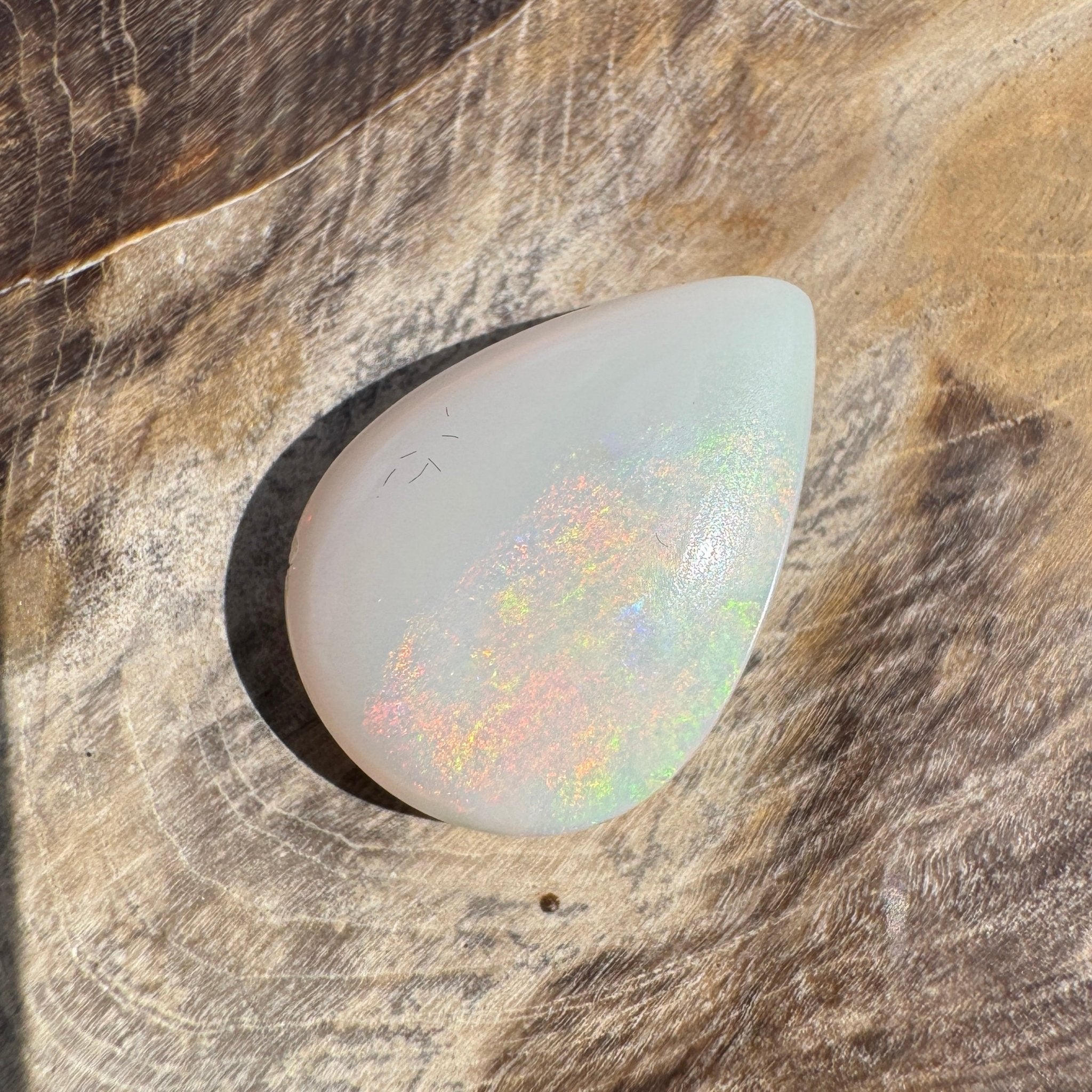 3.8ct Coober Pedy Freeform Opal | Solid Australian Opal | Hand-Cut