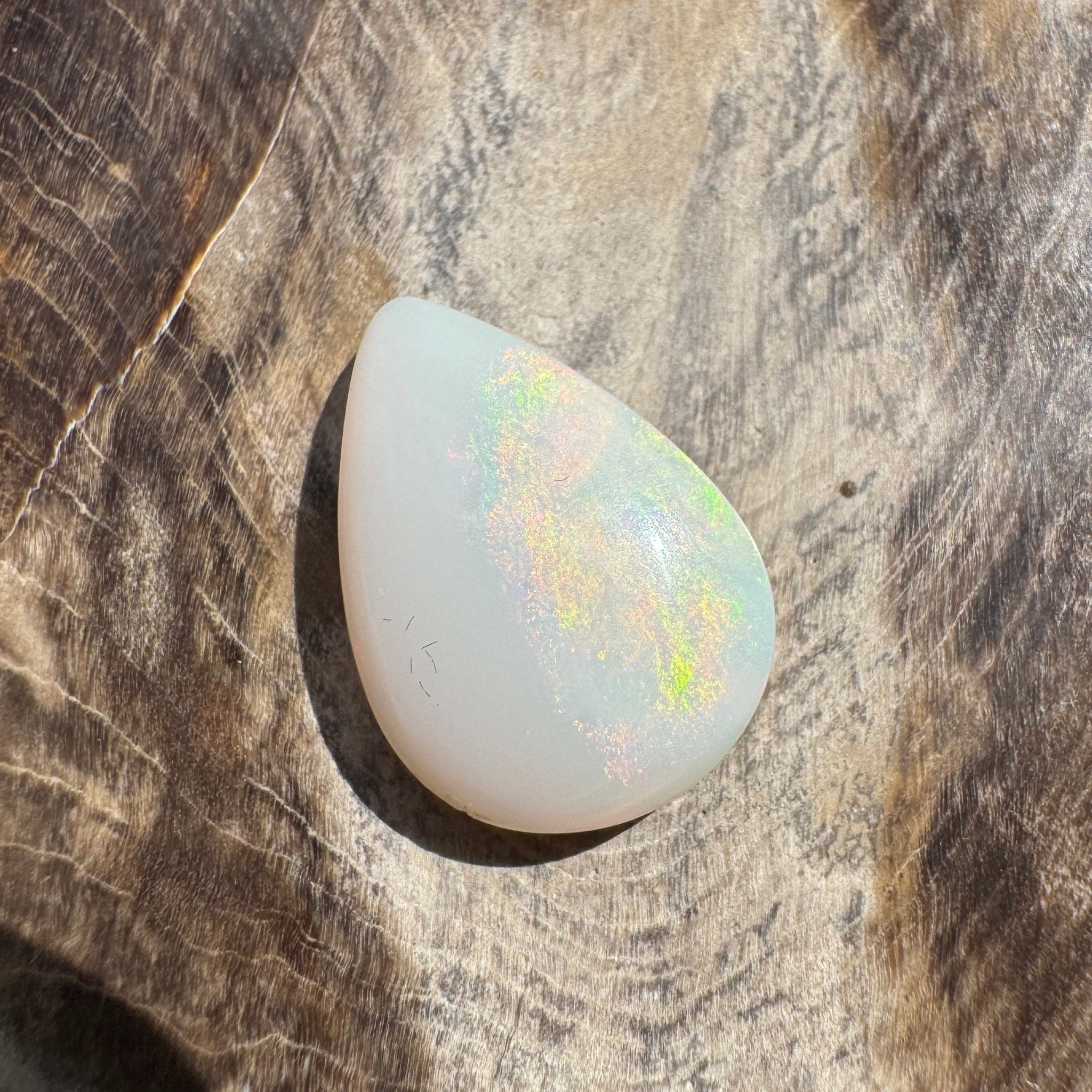 3.8ct Coober Pedy Freeform Opal | Solid Australian Opal | Hand-Cut