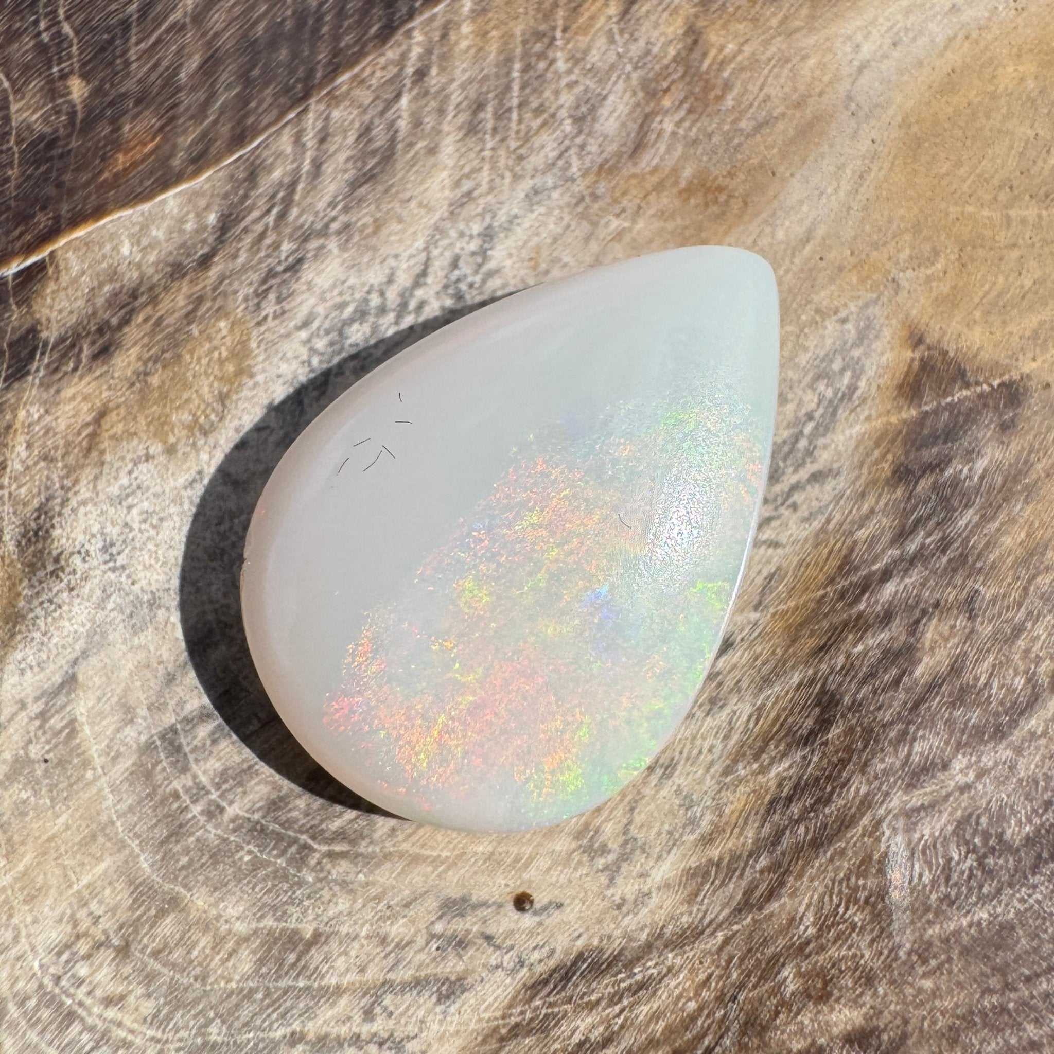 3.8ct Coober Pedy Freeform Opal | Solid Australian Opal | Hand-Cut