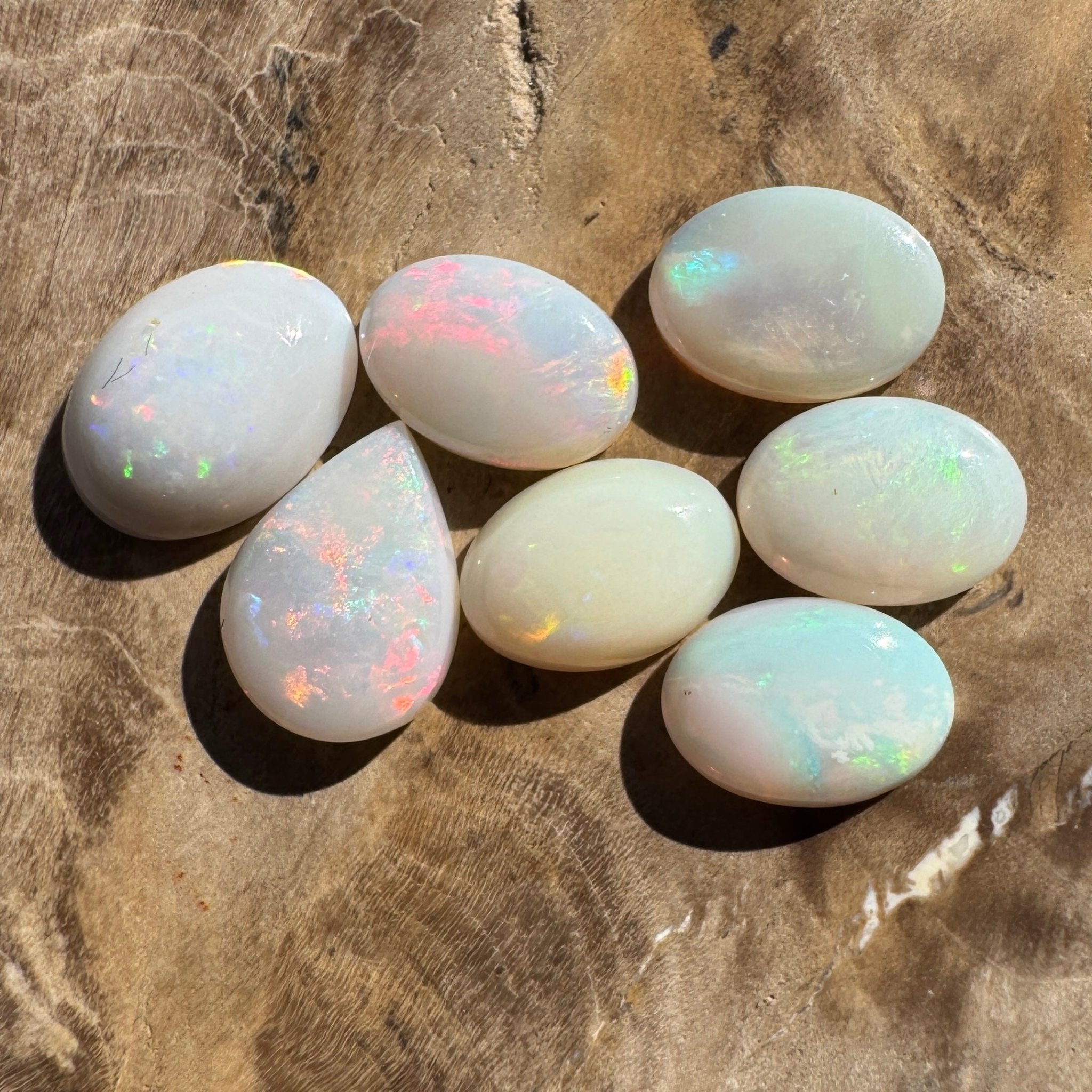 3.8ct Coober Pedy Opal Parcel | Solid Australian Opal | Hand-Cut