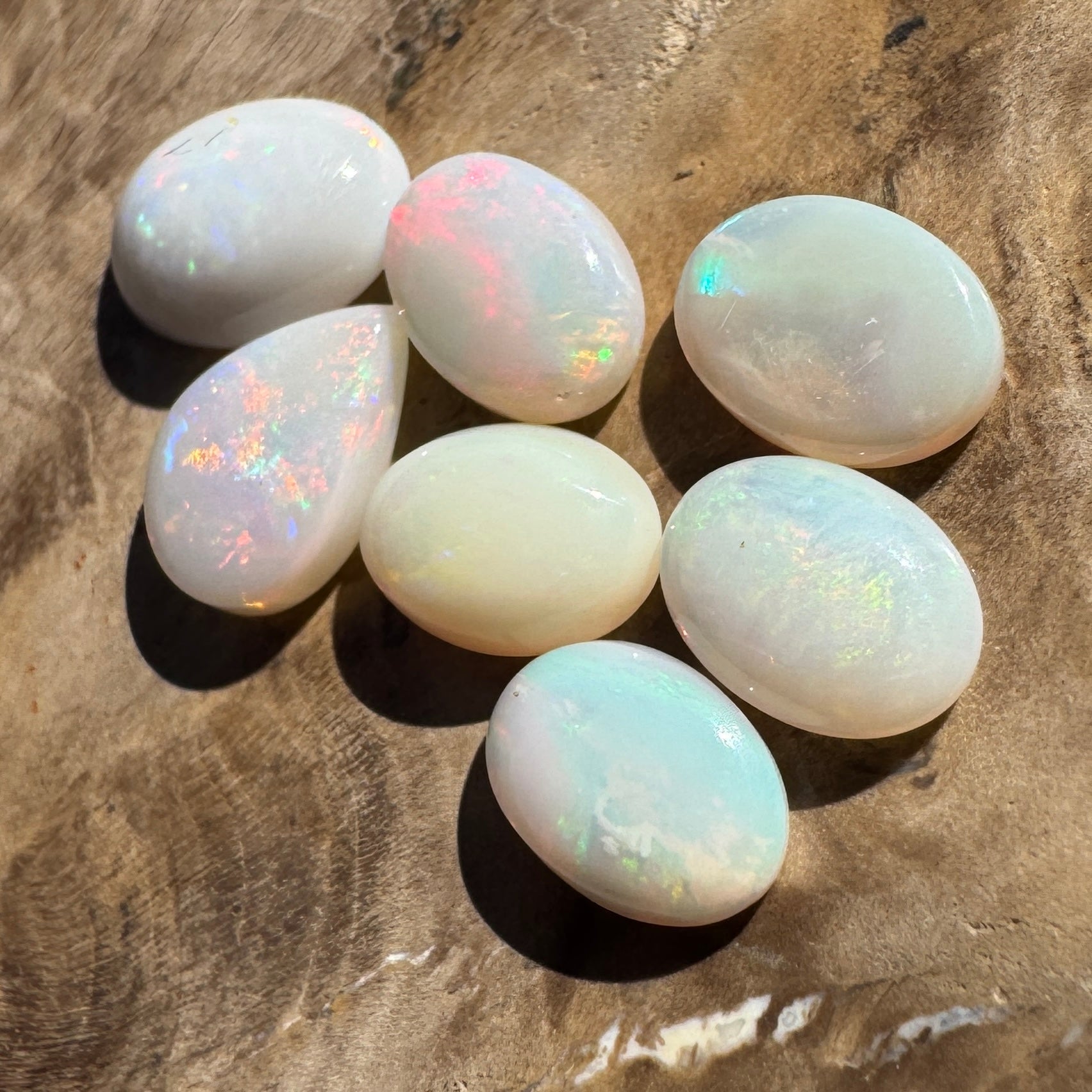 3.8ct Coober Pedy Opal Parcel | Solid Australian Opal | Hand-Cut
