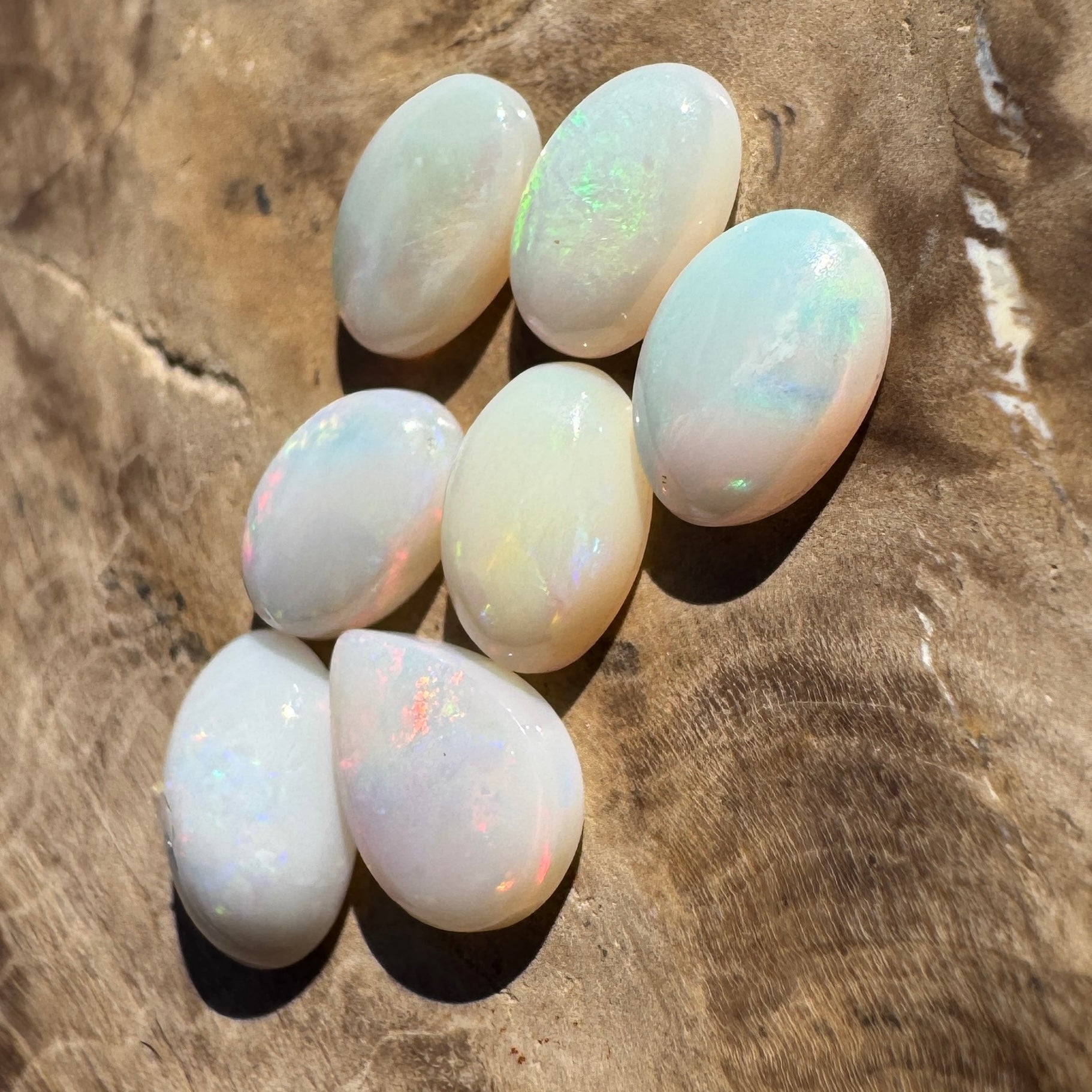 3.8ct Coober Pedy Opal Parcel | Solid Australian Opal | Hand-Cut
