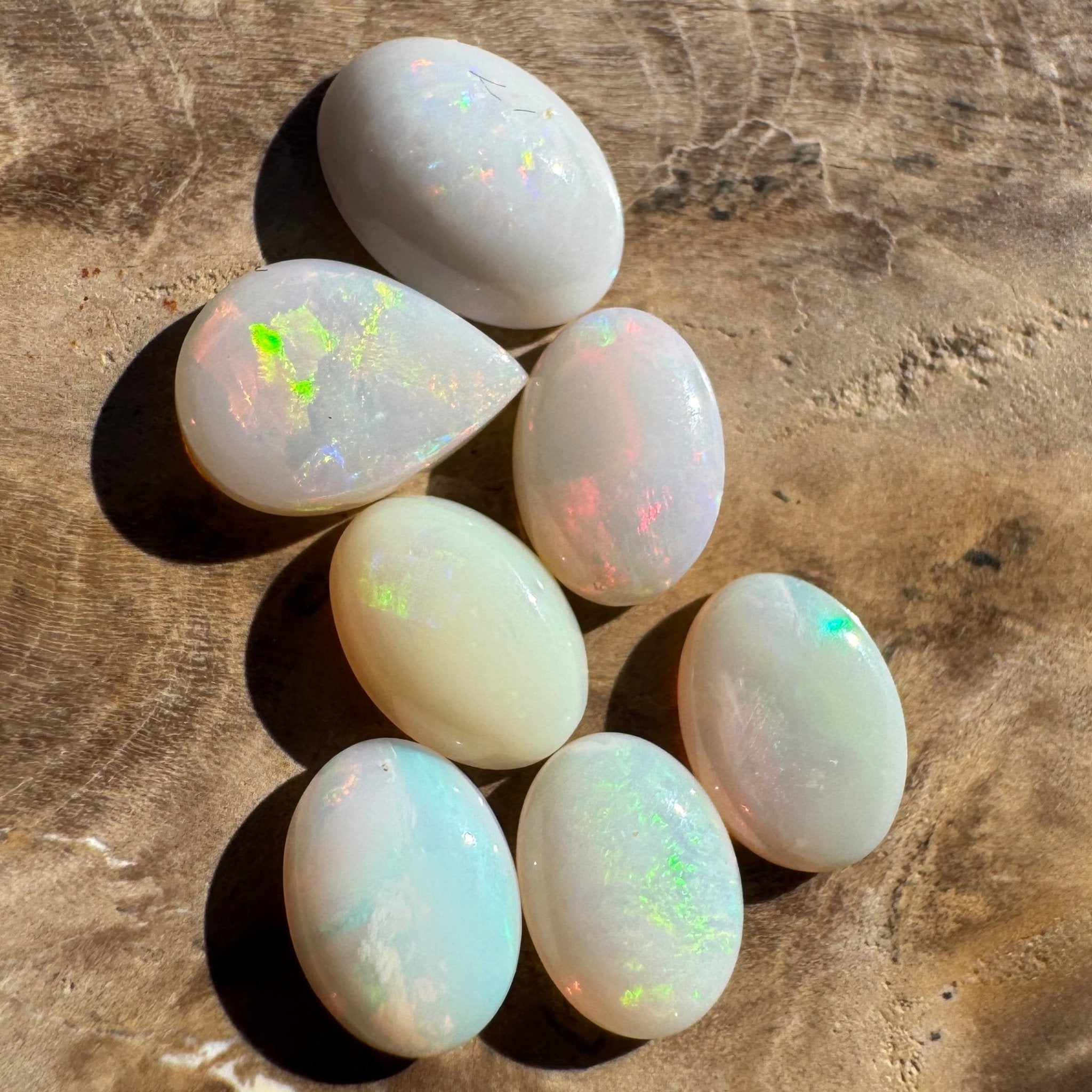 3.8ct Coober Pedy Opal Parcel | Solid Australian Opal | Hand-Cut