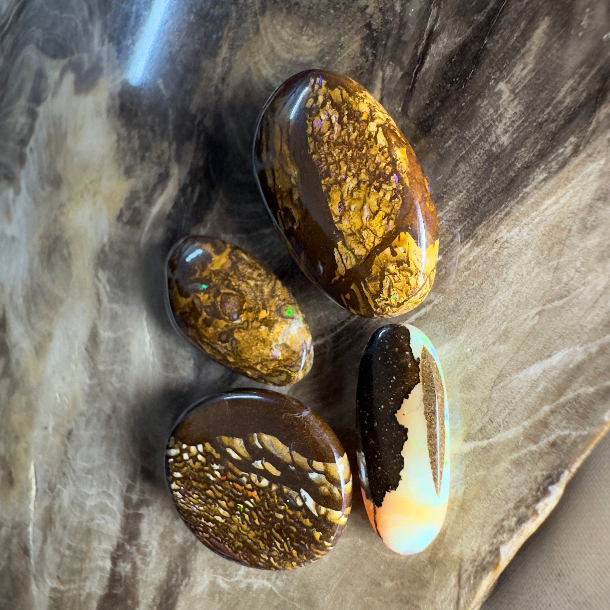 38ct Queensland Boulder Opal Parcel