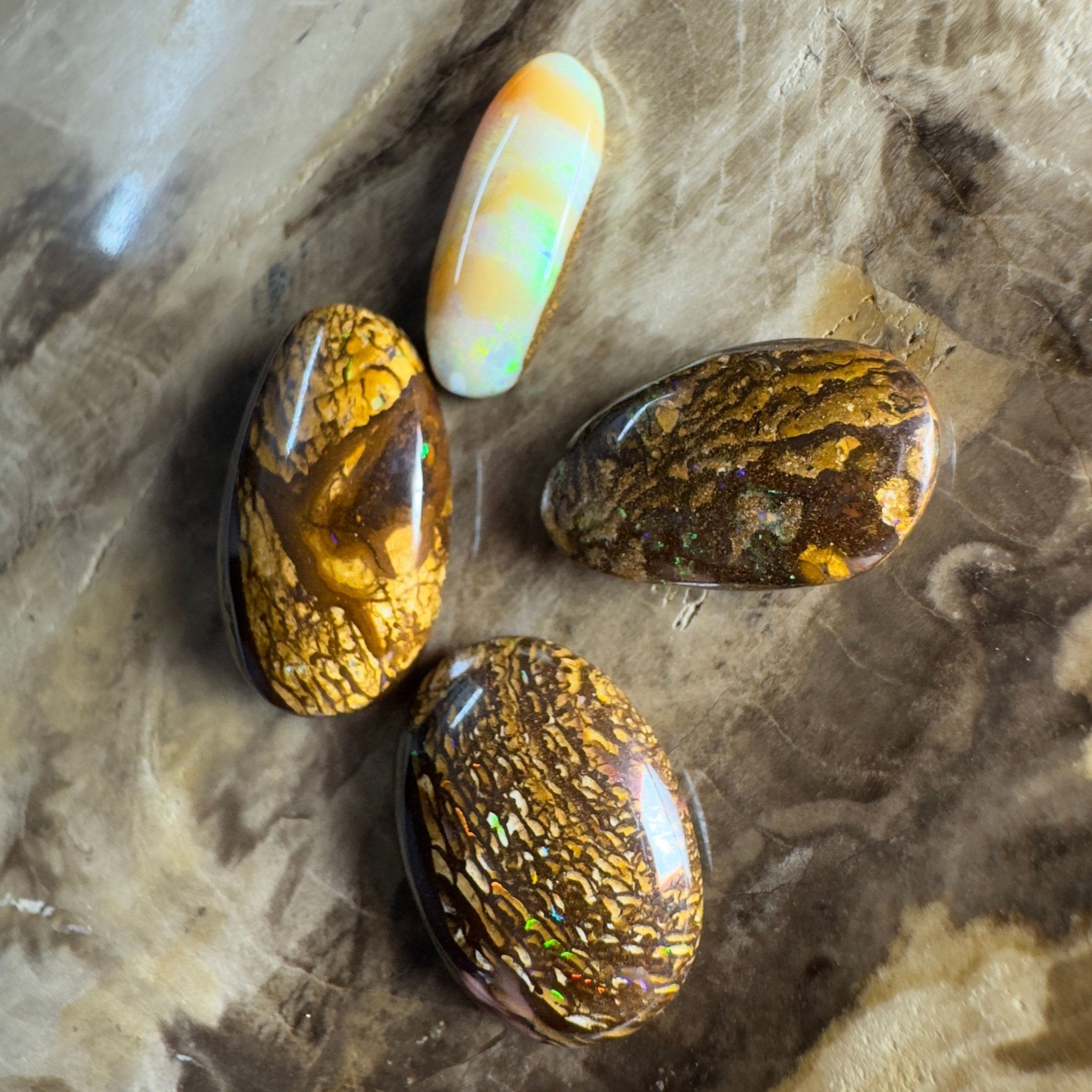 38ct Queensland Boulder Opal Parcel