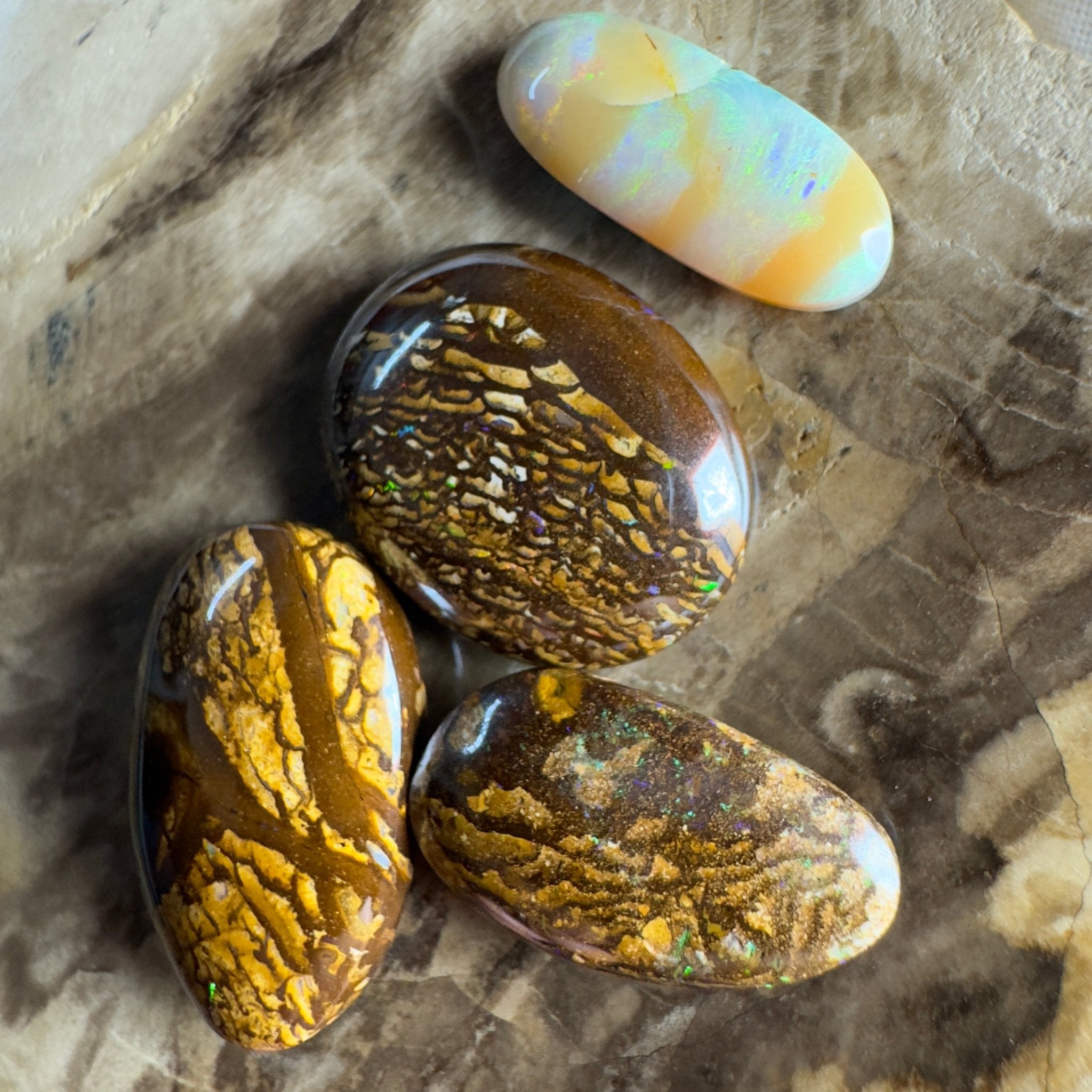 38ct Queensland Boulder Opal Parcel