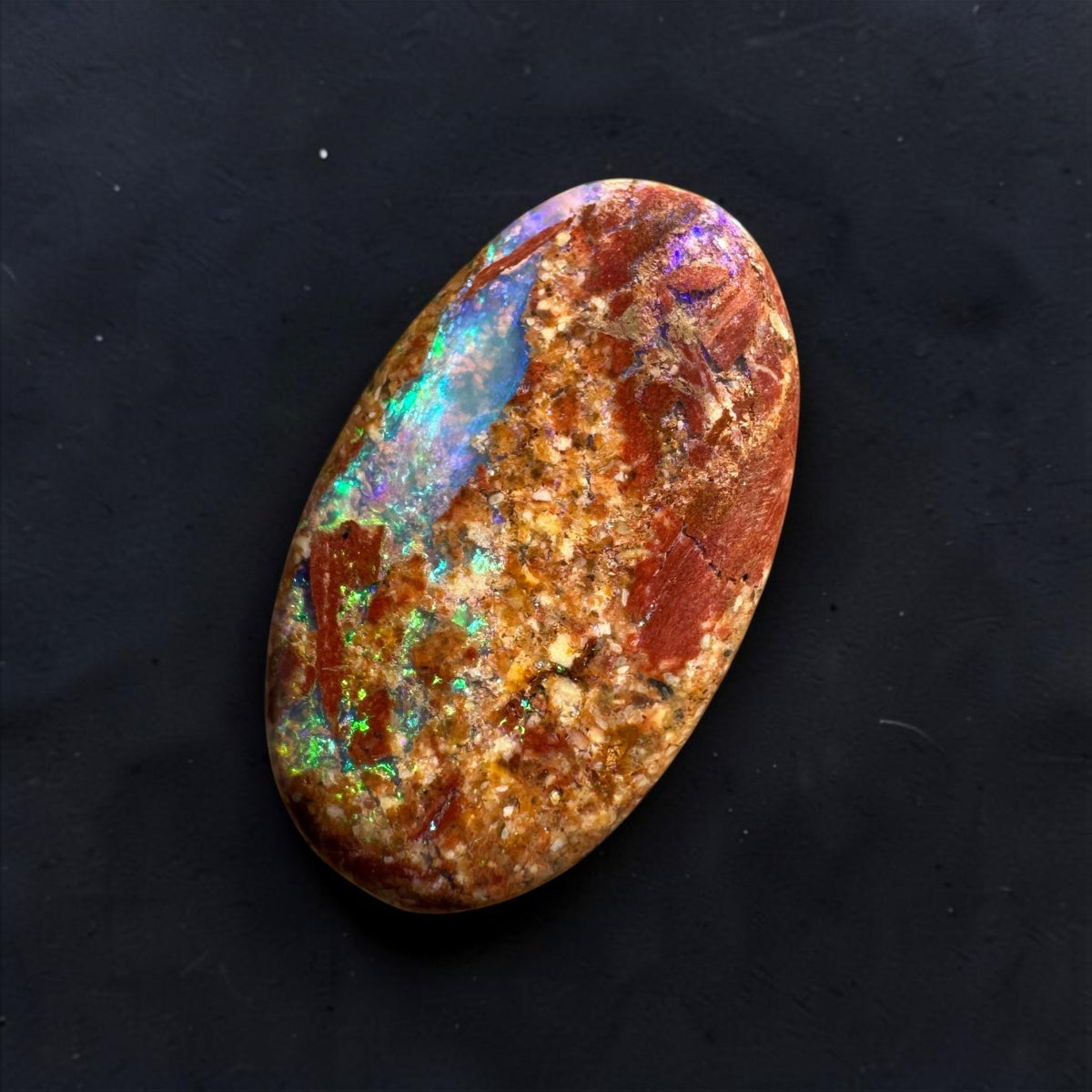 3.8ct Queensland Boulder Opal | Solid Australian Opal | Hand-Cut