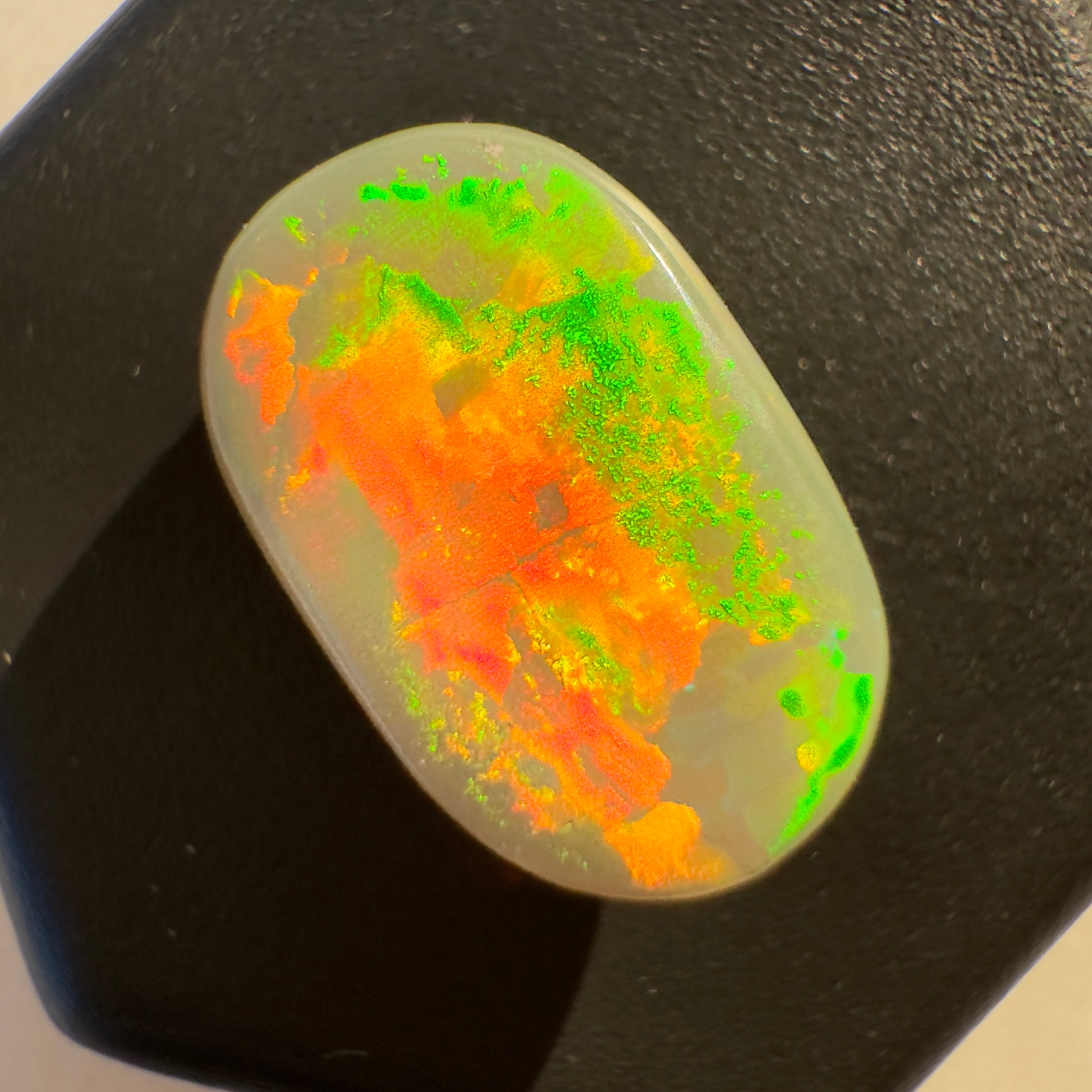 Lightning Ridge Semi Black Opal Picture Stone 2.6 Carat Solid Hand-Cut Luxury - Iona Opal Australia