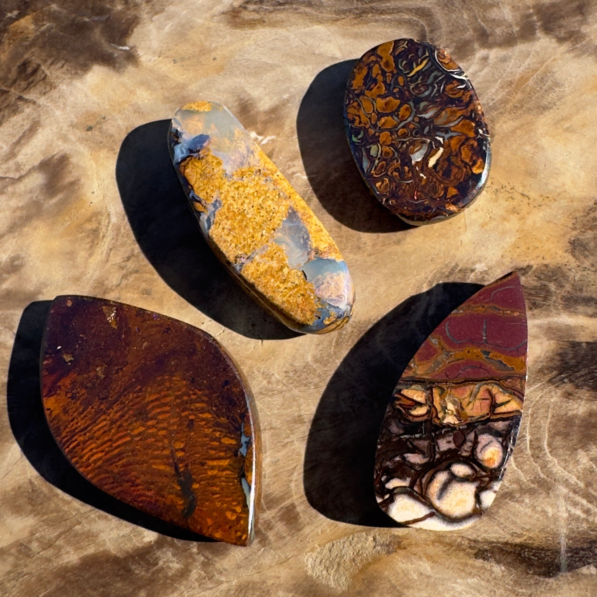 39ct Queensland Boulder Opal Parcel | Solid Australian Opal