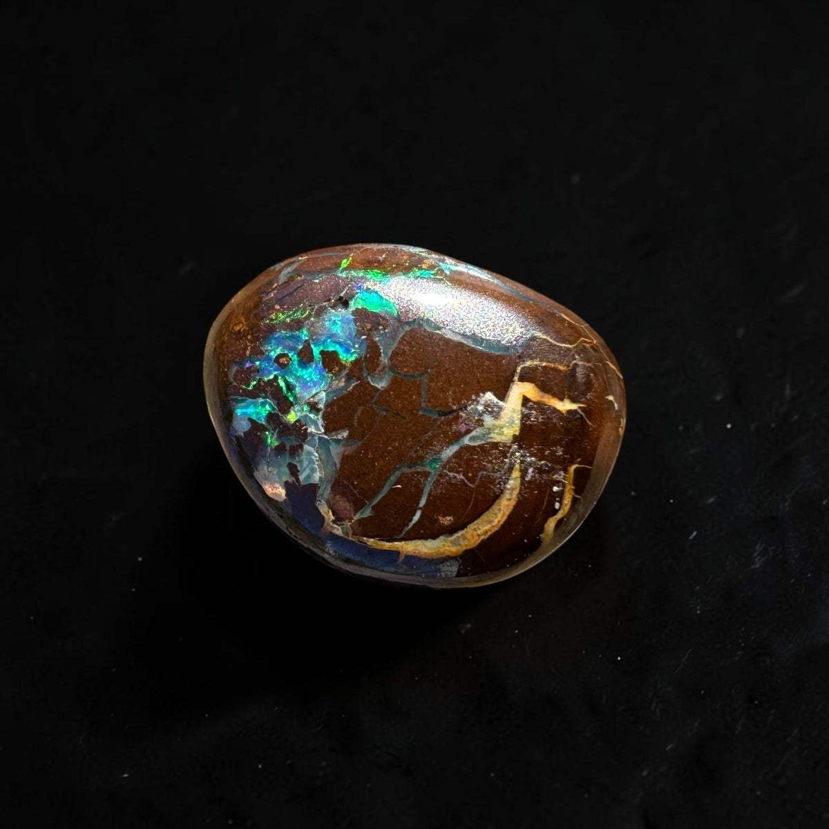 3.9ct Queensland Boulder Opal | Solid Australian Opal | Hand-Cut