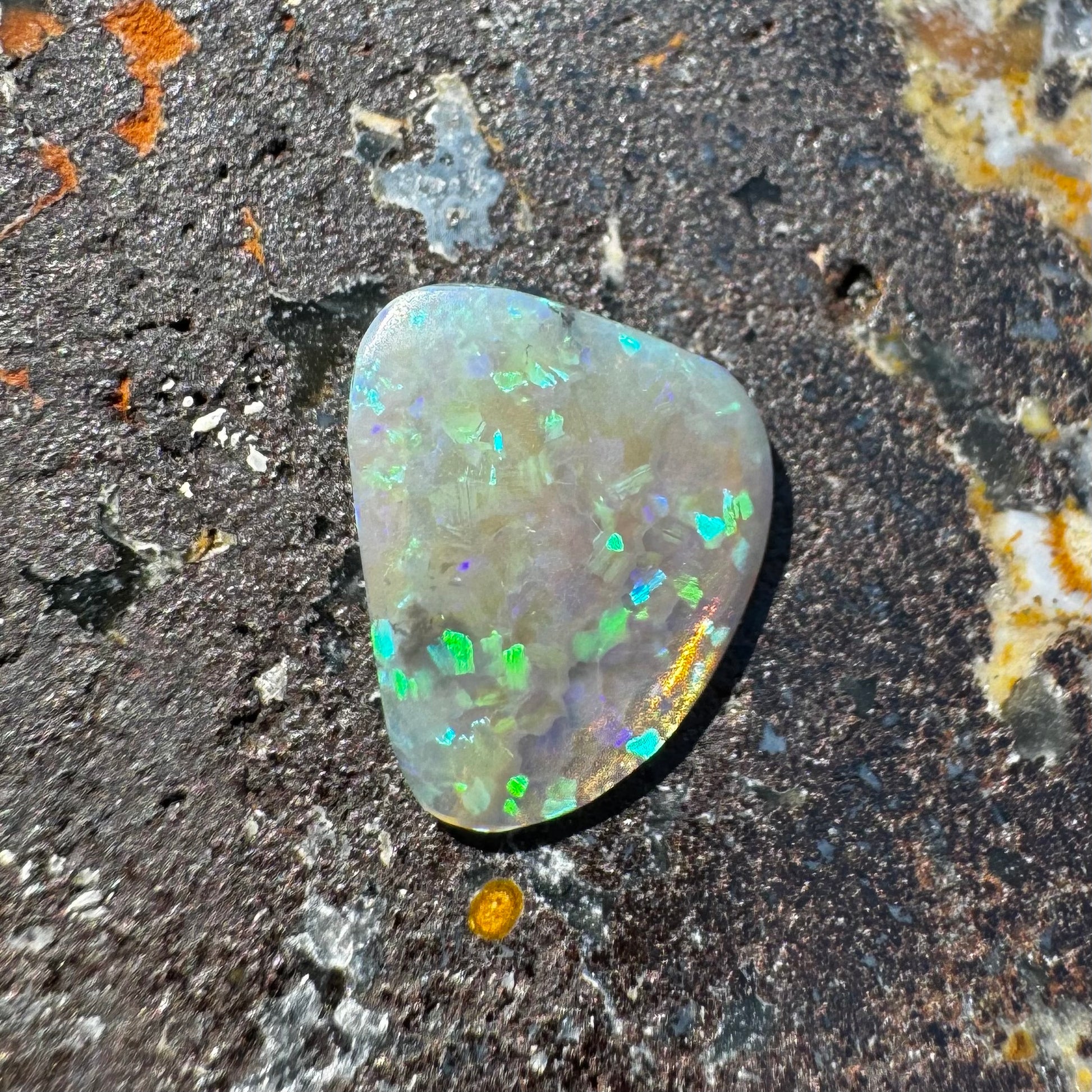 Lightning Ridge Crystal Opal 2.0carat Solid Hand-Cut Luxury - Iona Opal Australia