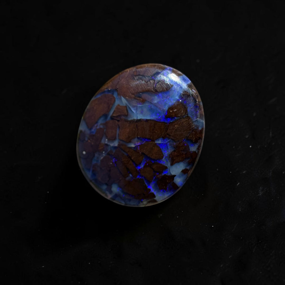 3ct Queensland Boulder Opal | Solid Australian Opal | Hand-Cut