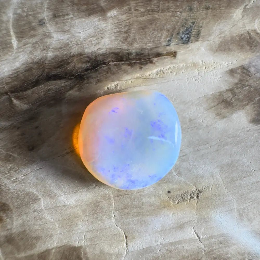 4.0ct Hand - Cut Solid Lightning Ridge Semi Black Opal