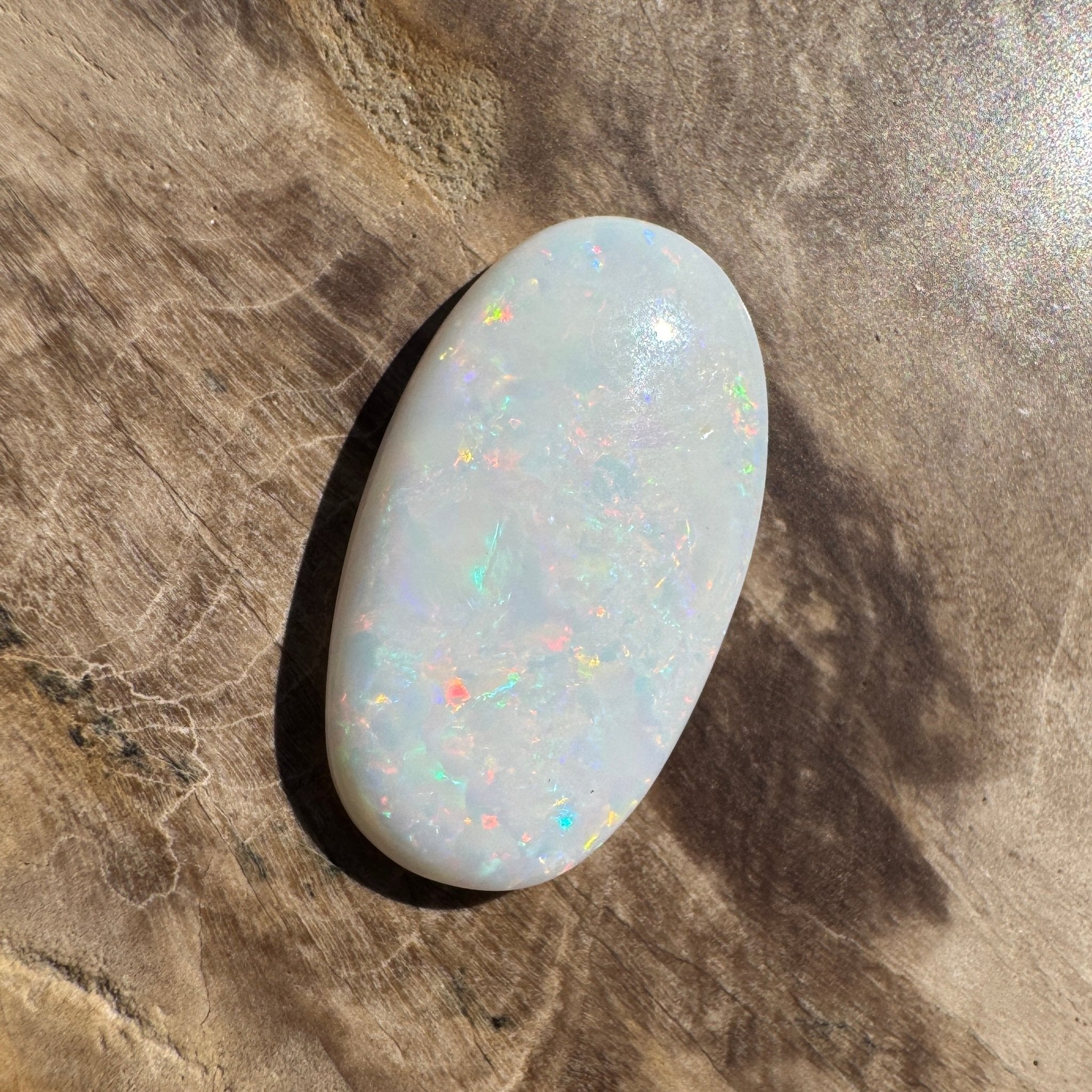 4.1ct Hand - cut Solid Coober Pedy Opal