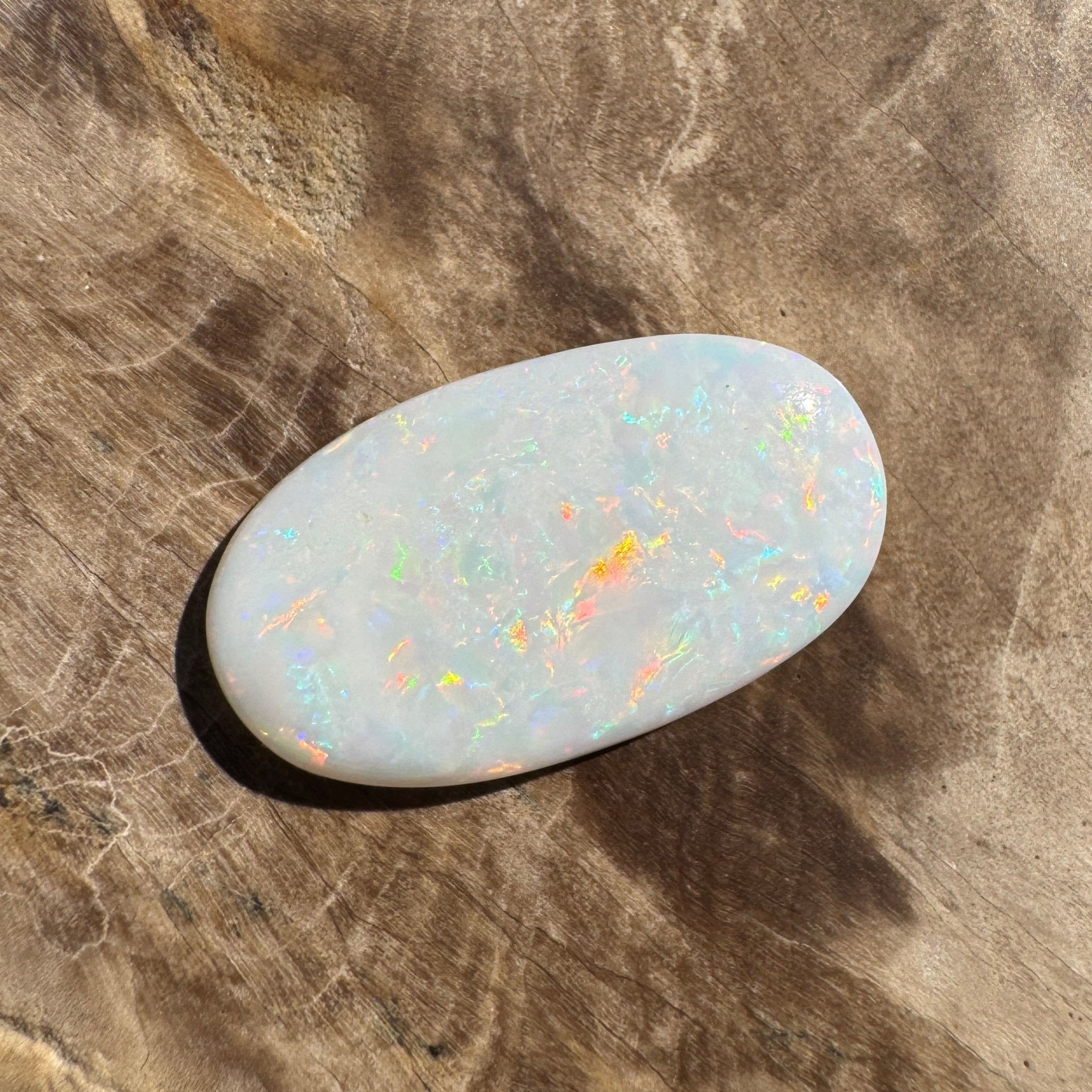 4.1ct Hand - cut Solid Coober Pedy Opal