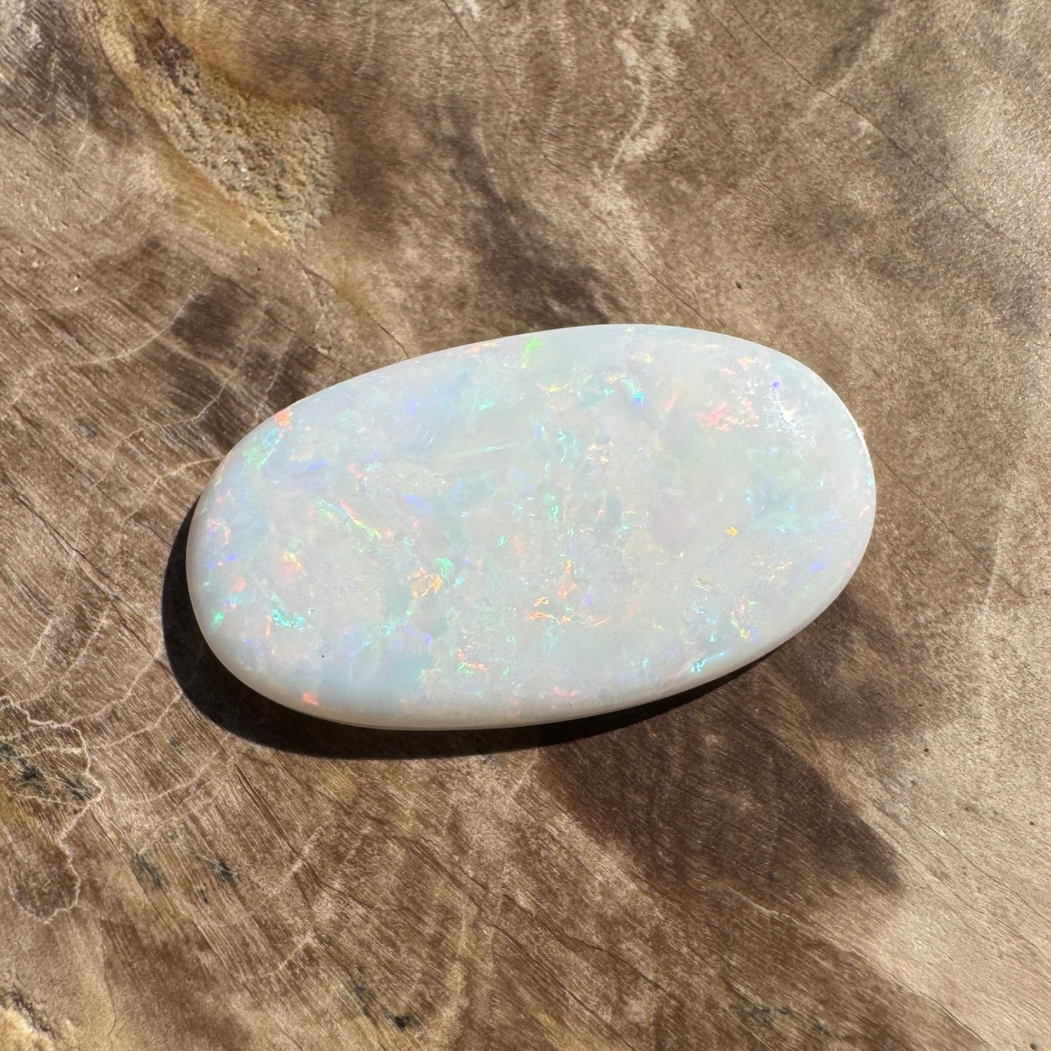 4.1ct Hand - cut Solid Coober Pedy Opal