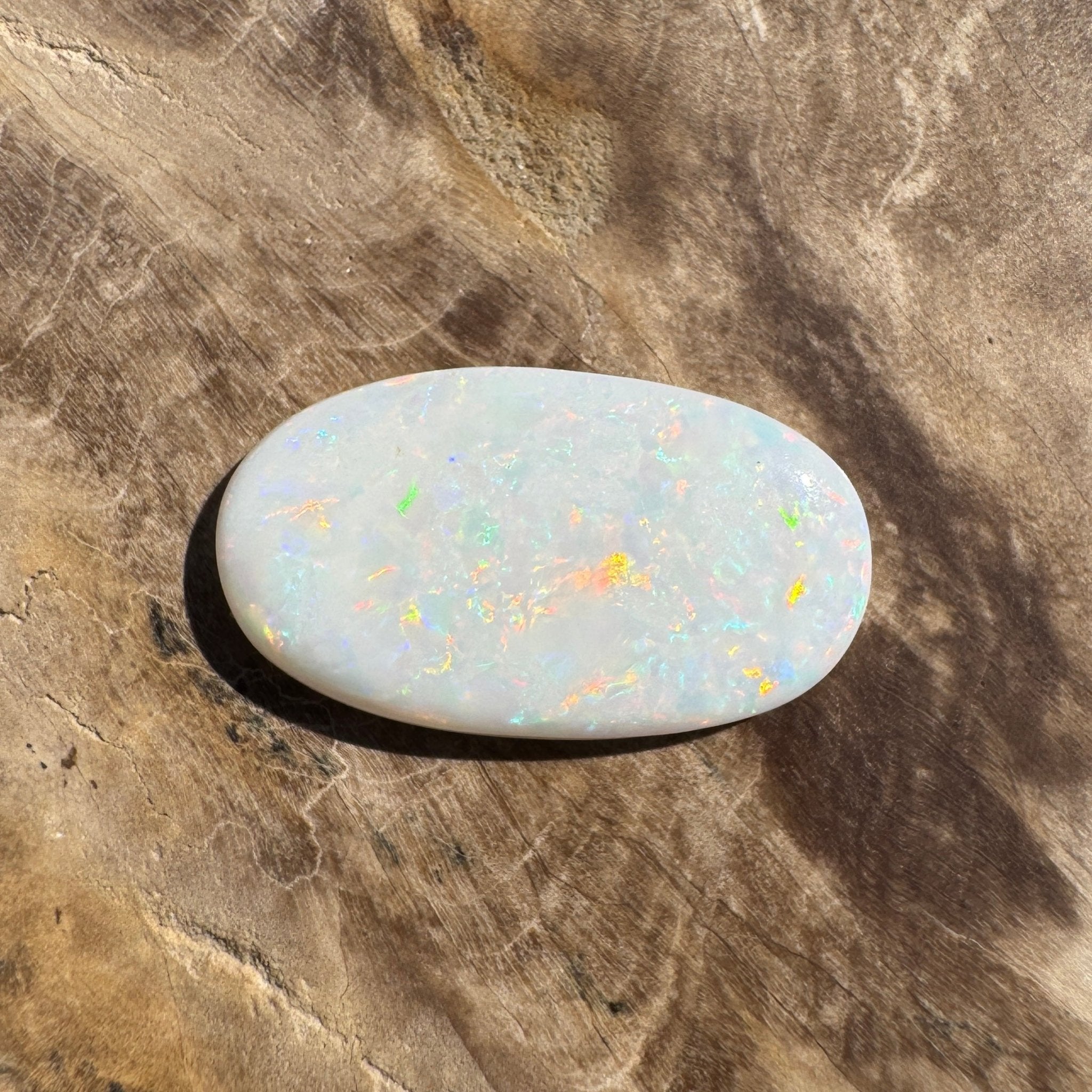 4.1ct Hand - cut Solid Coober Pedy Opal
